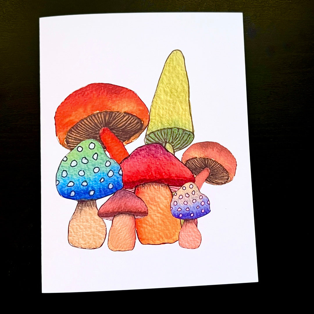 Notecard - Mushroom