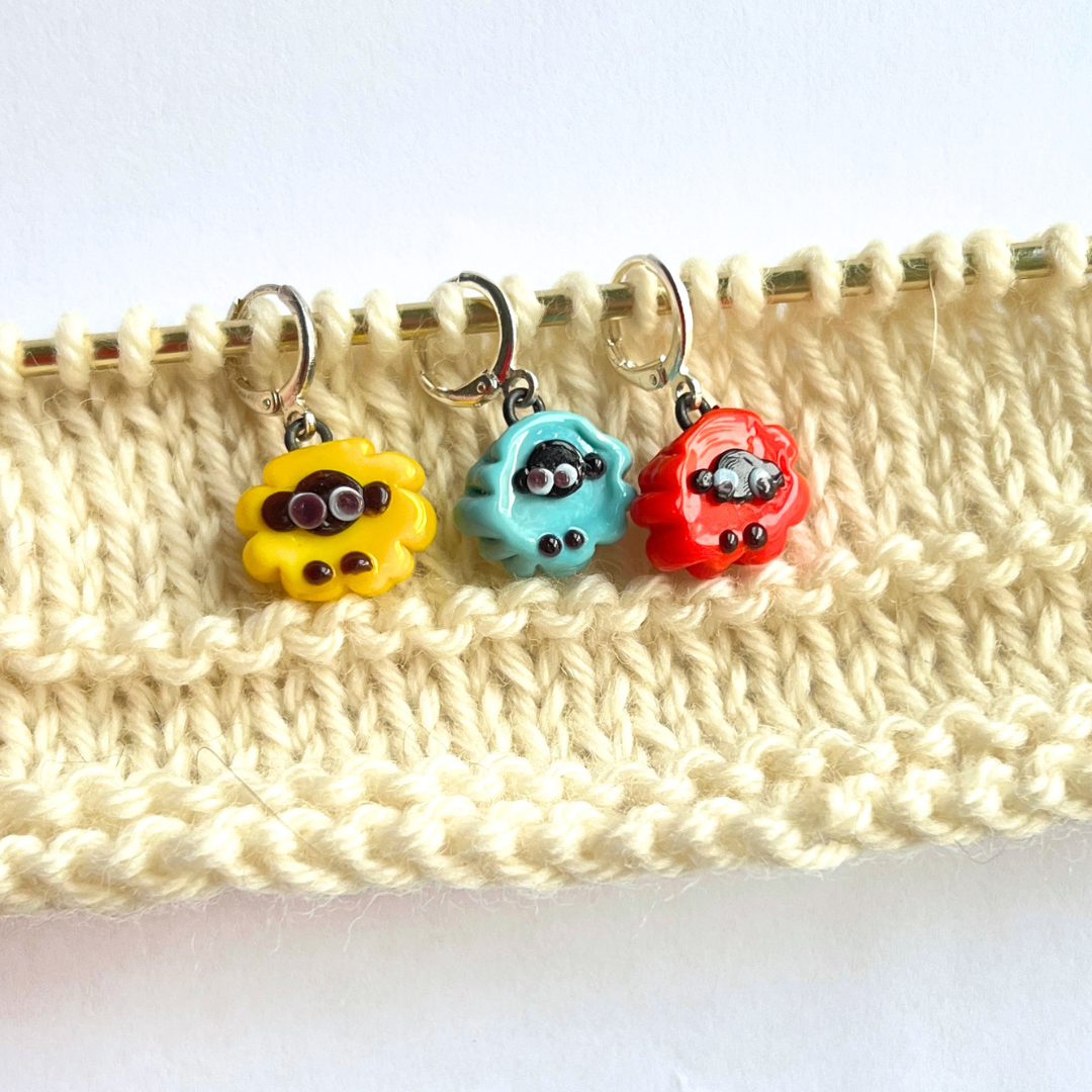 Stitch Markers - Chickens