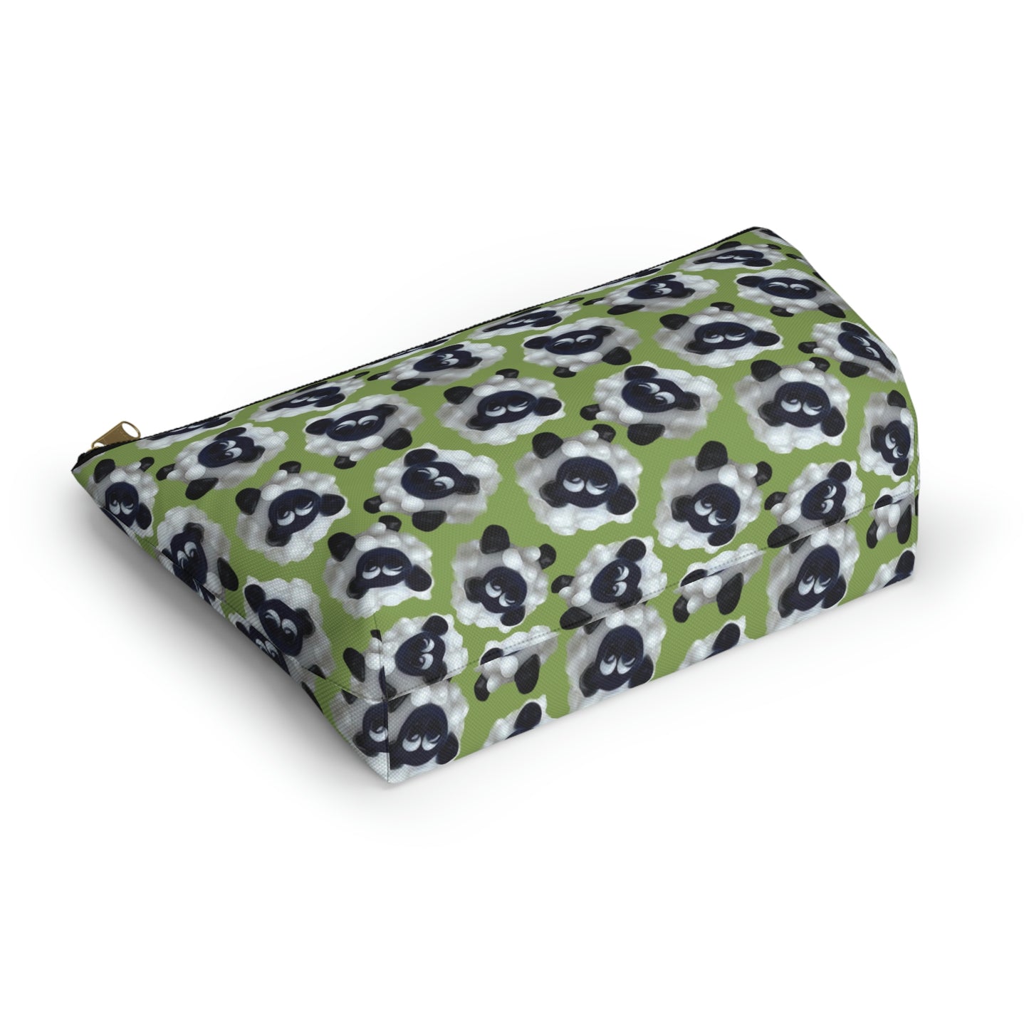 Accessory Pouch Sheep with Green Background