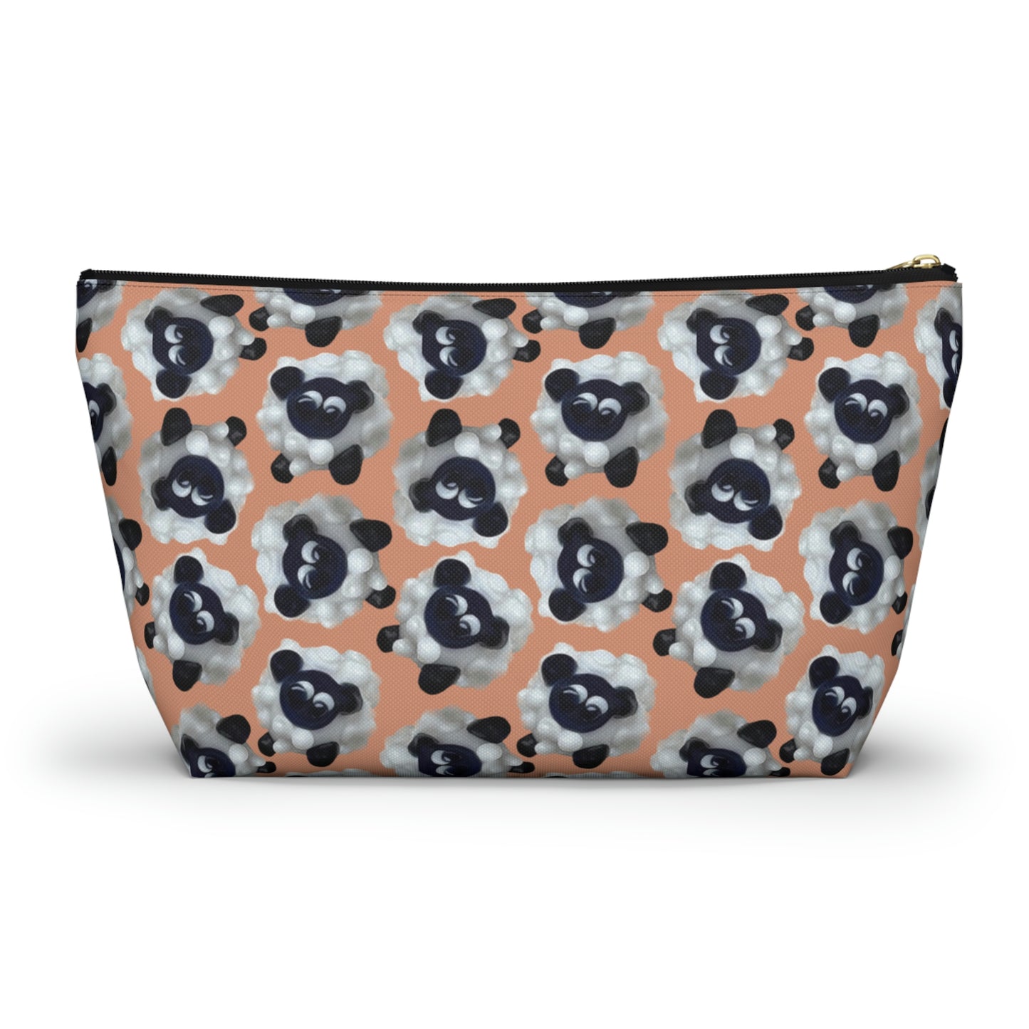 Accessory Pouch Sheep with Apricot Background