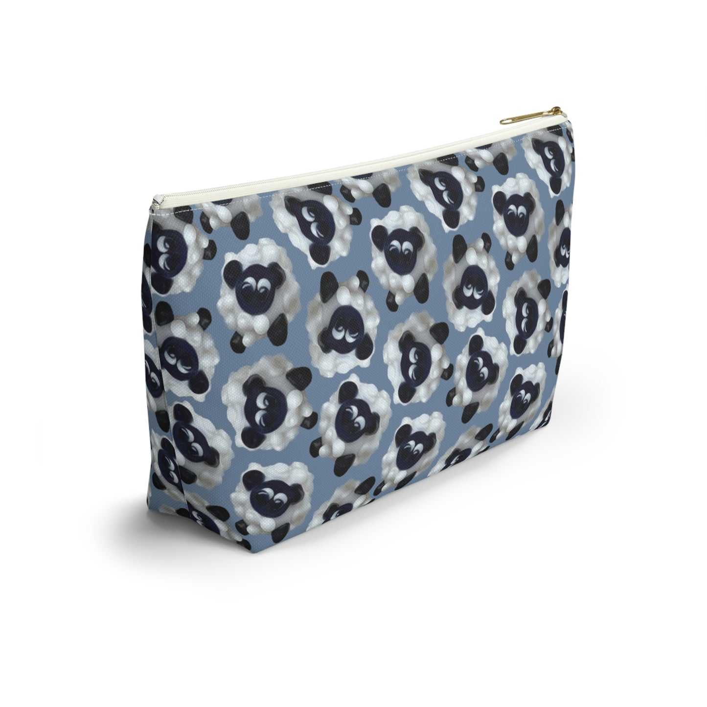 Accessory Pouch Sheep with Blue Background