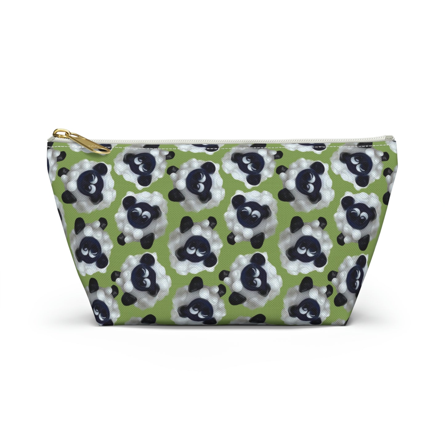 Accessory Pouch Sheep with Green Background