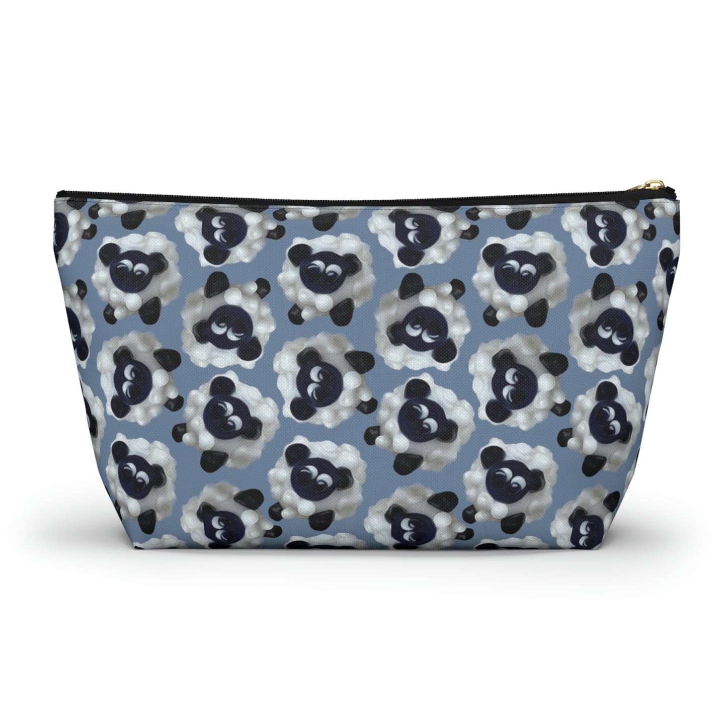 Accessory Pouch Sheep with Blue Background