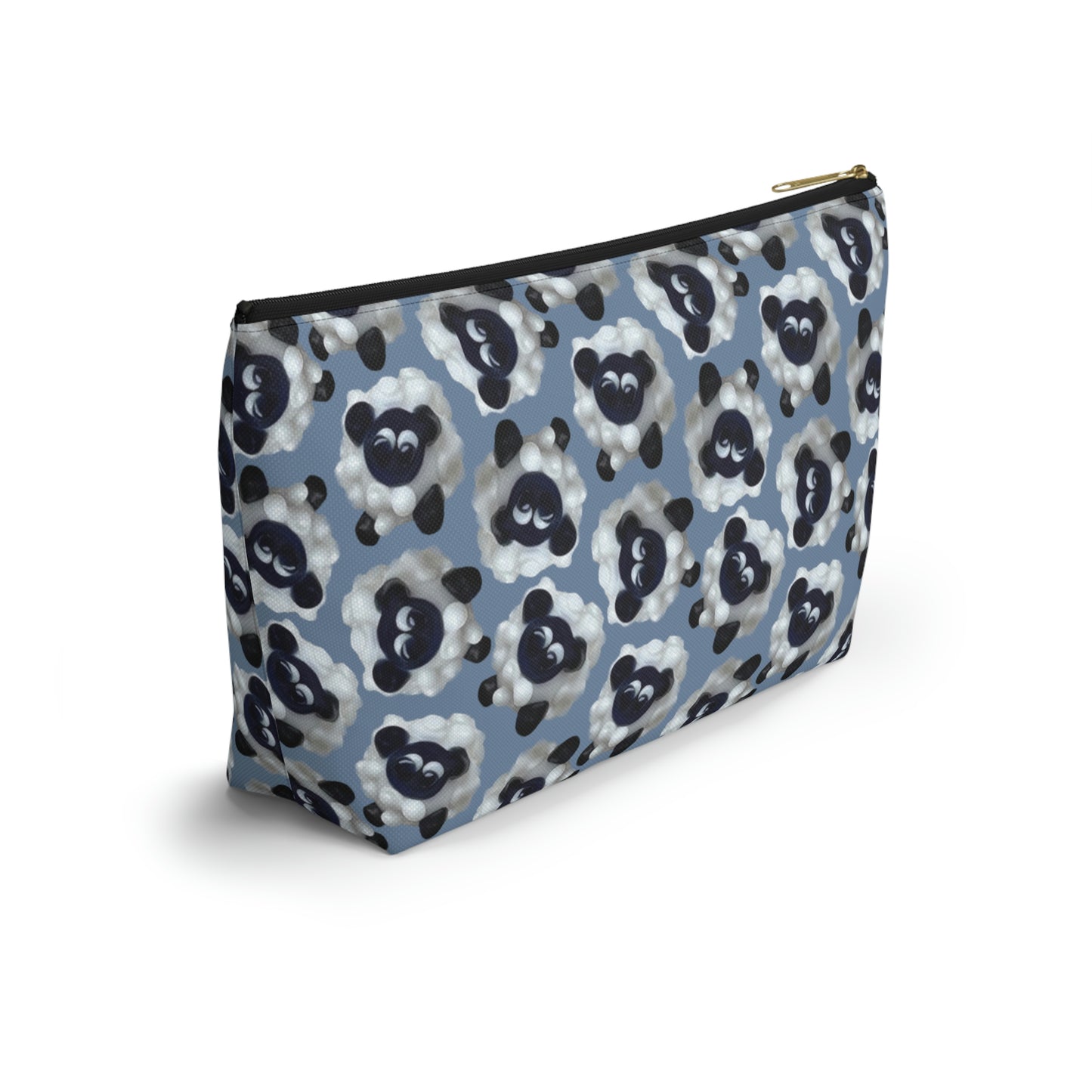 Accessory Pouch Sheep with Blue Background