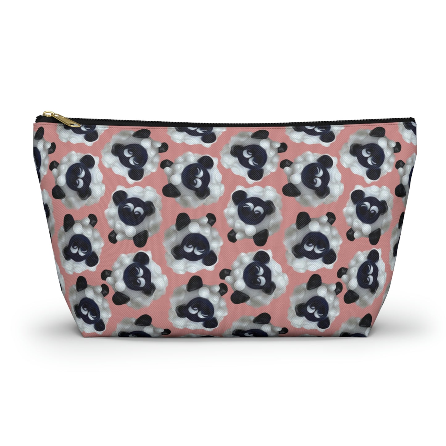 Accessory Pouch Sheep with Pink Background