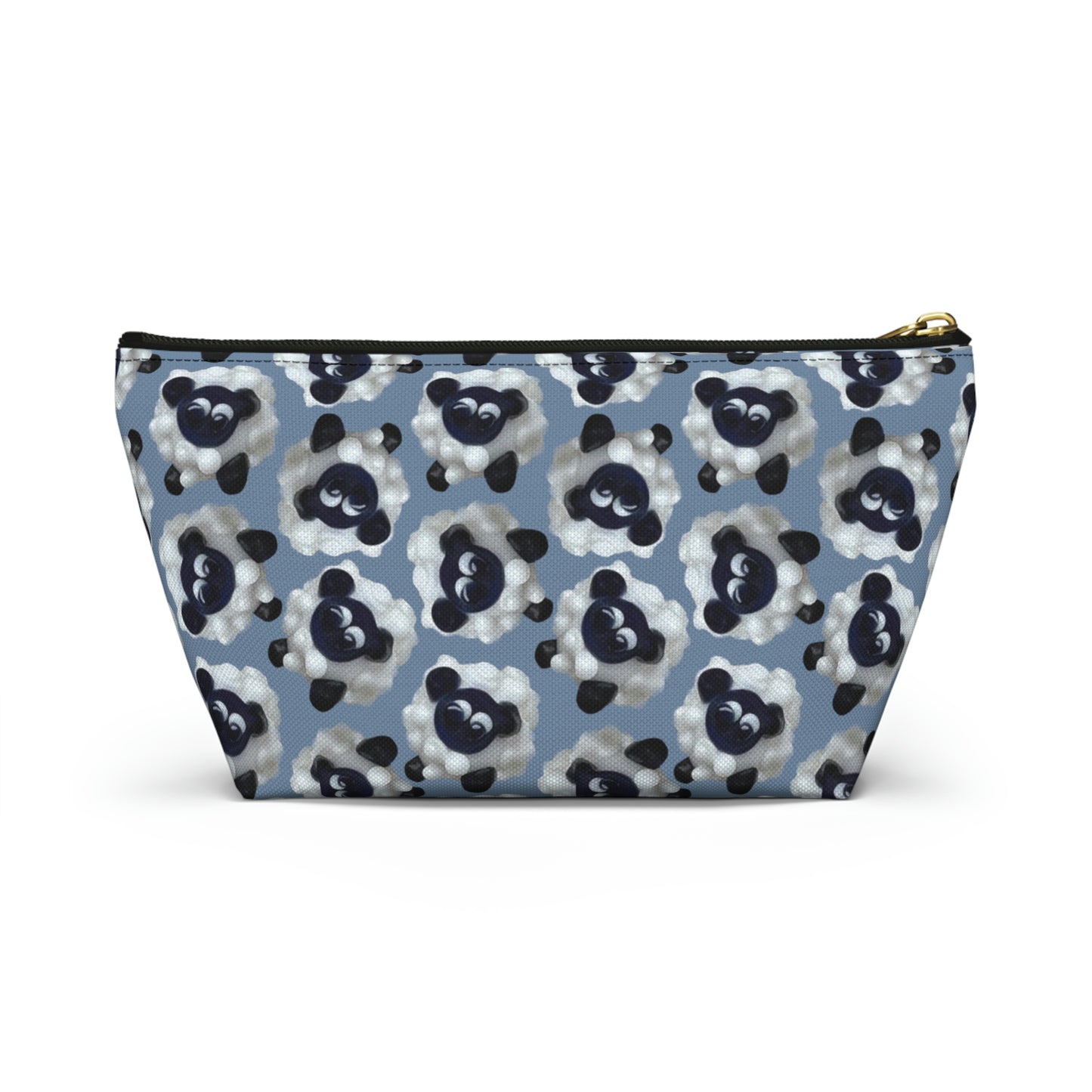 Accessory Pouch Sheep with Blue Background