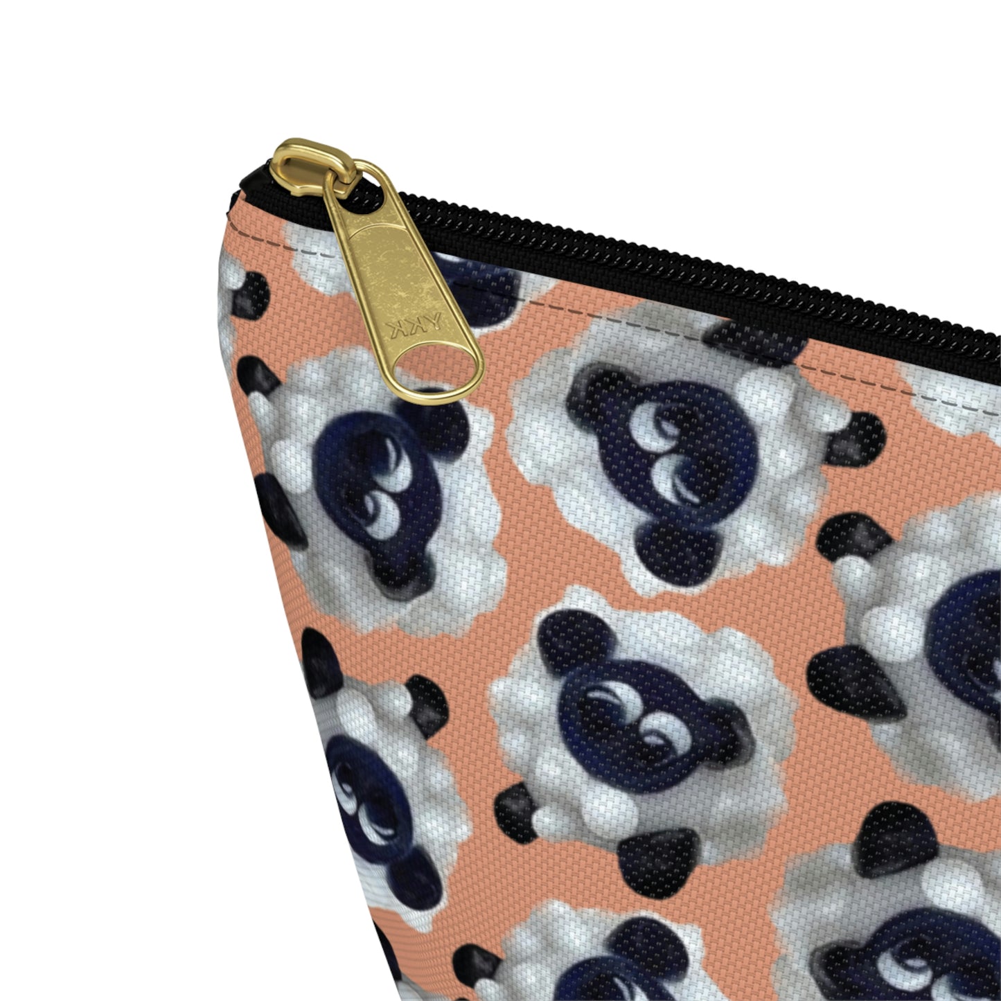 Accessory Pouch Sheep with Apricot Background