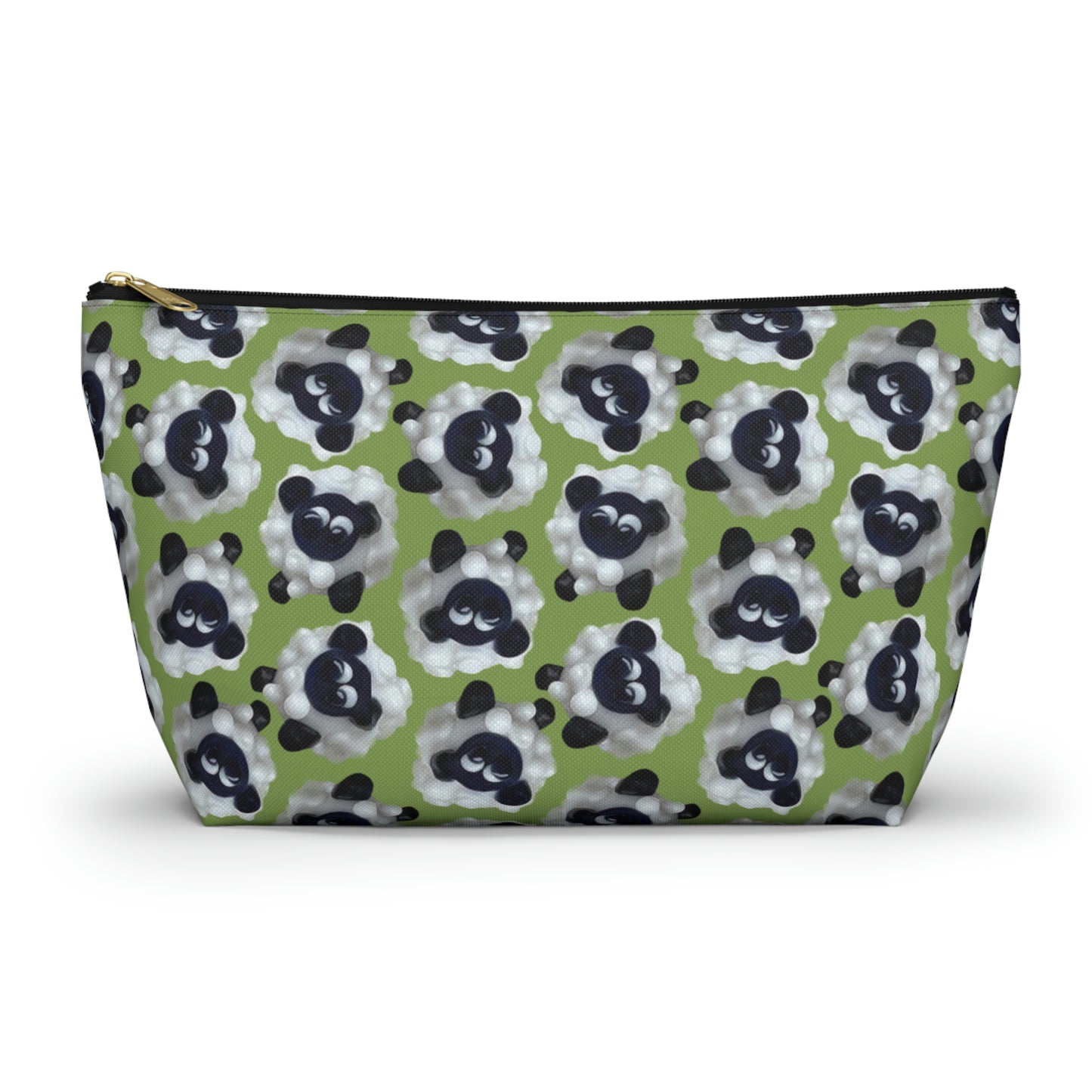 Accessory Pouch Sheep with Green Background
