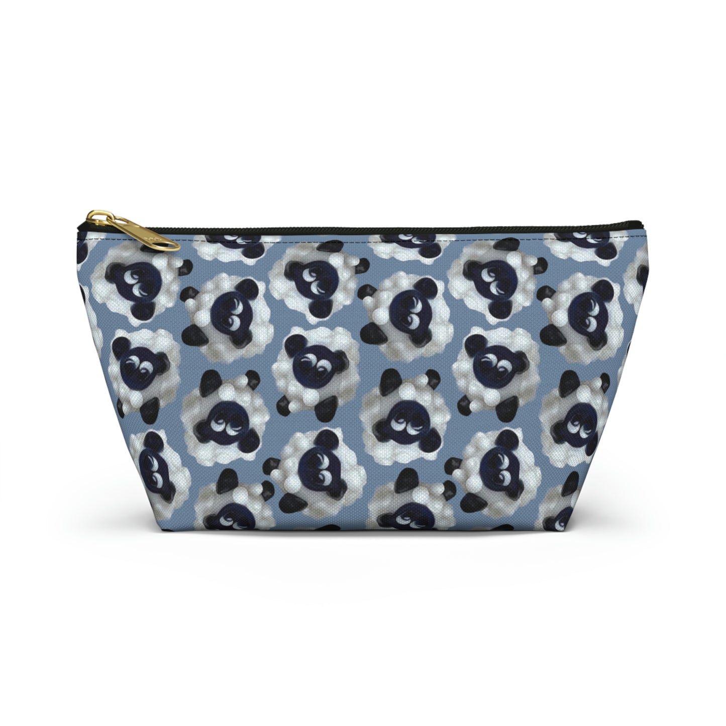 Accessory Pouch Sheep with Blue Background