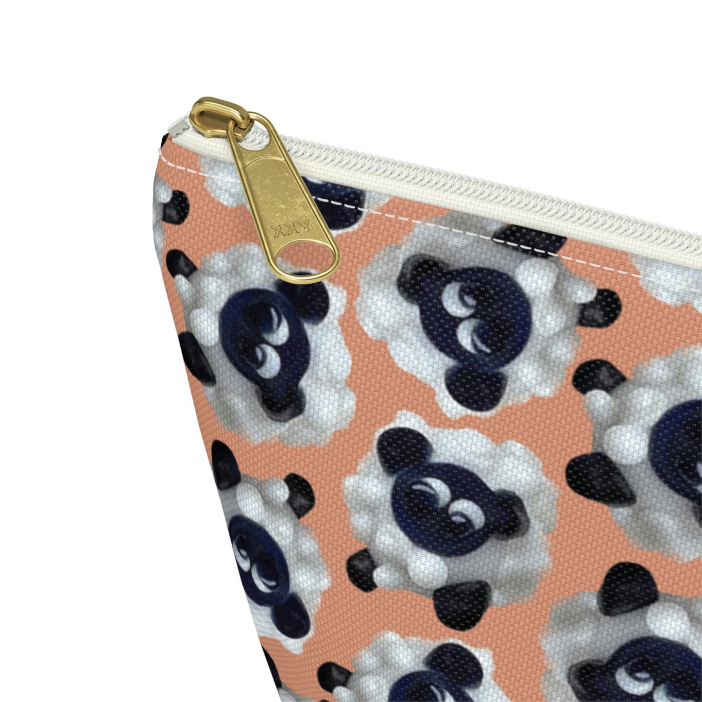 Accessory Pouch Sheep with Apricot Background