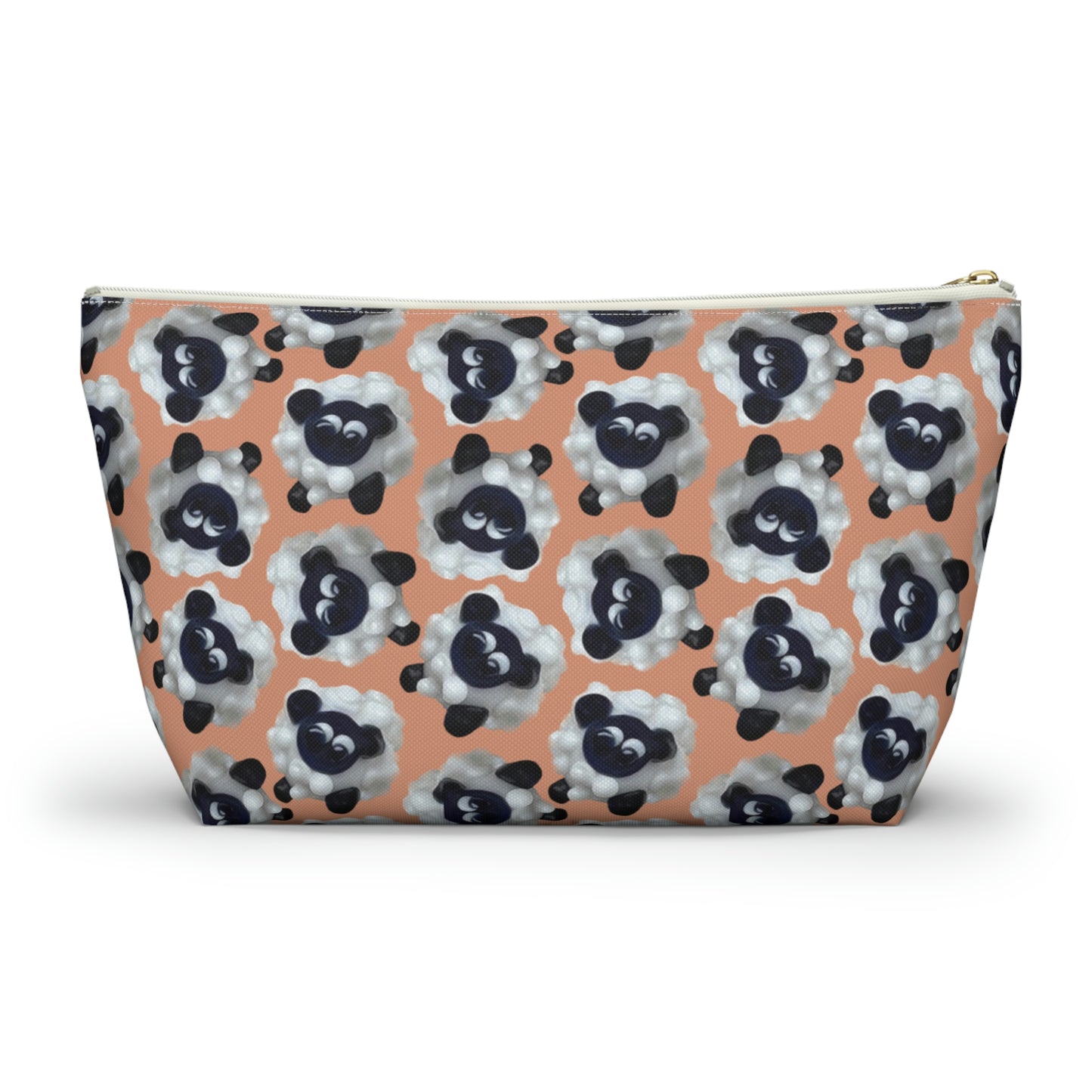 Accessory Pouch Sheep with Apricot Background