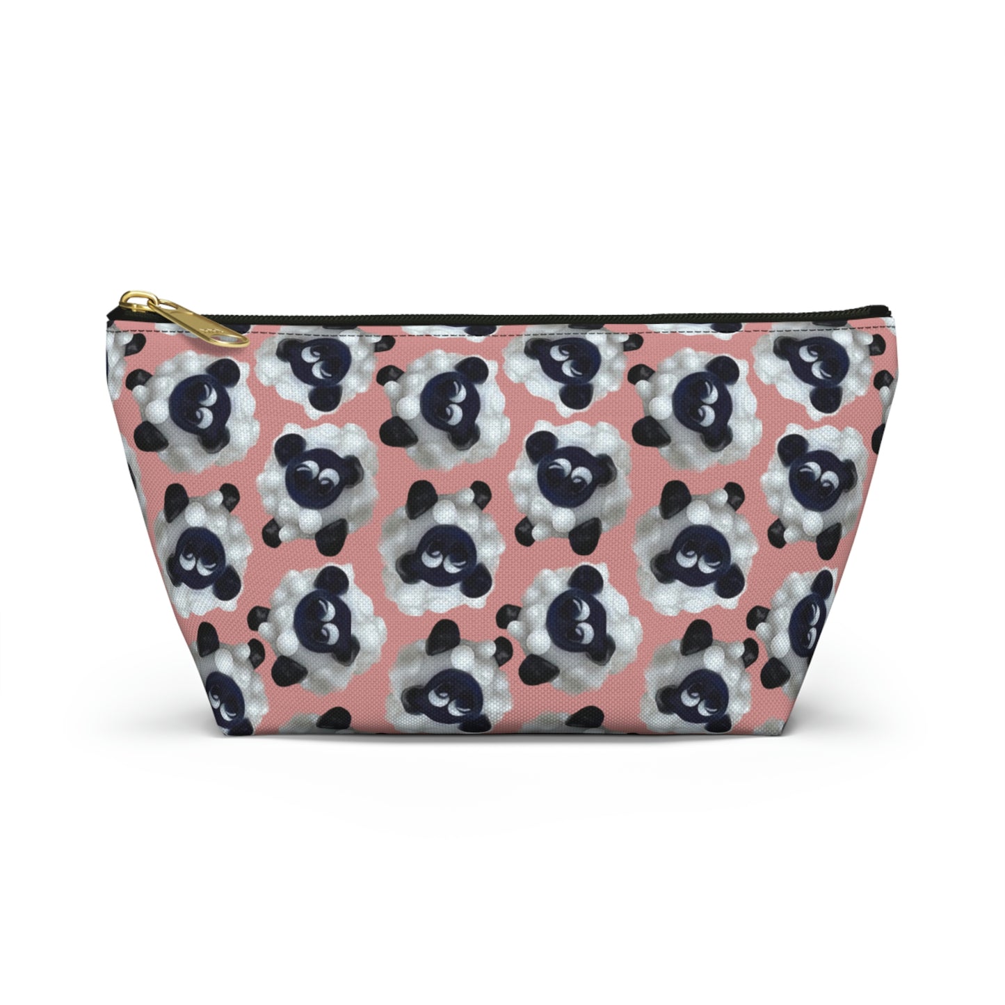 Accessory Pouch Sheep with Pink Background