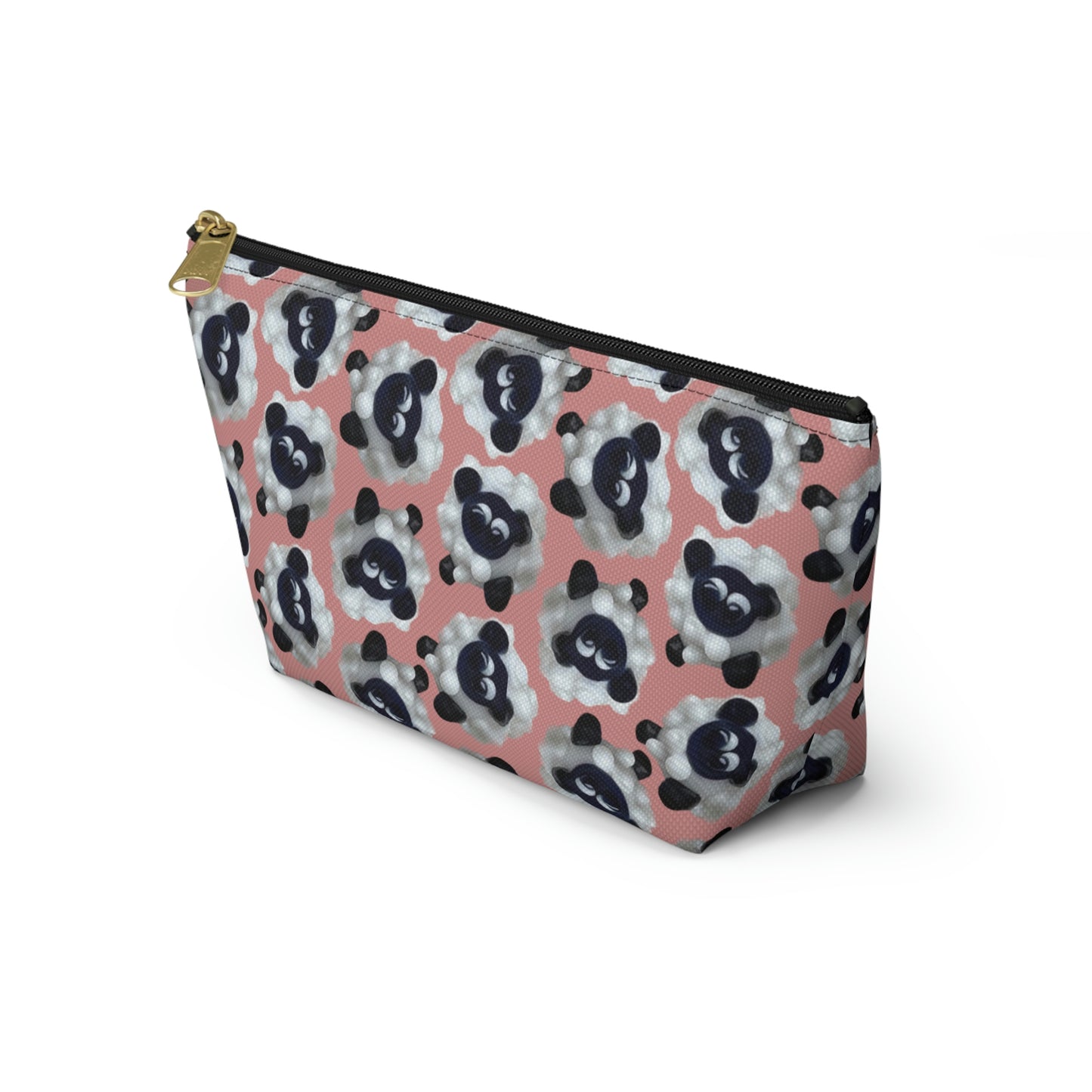 Accessory Pouch Sheep with Pink Background