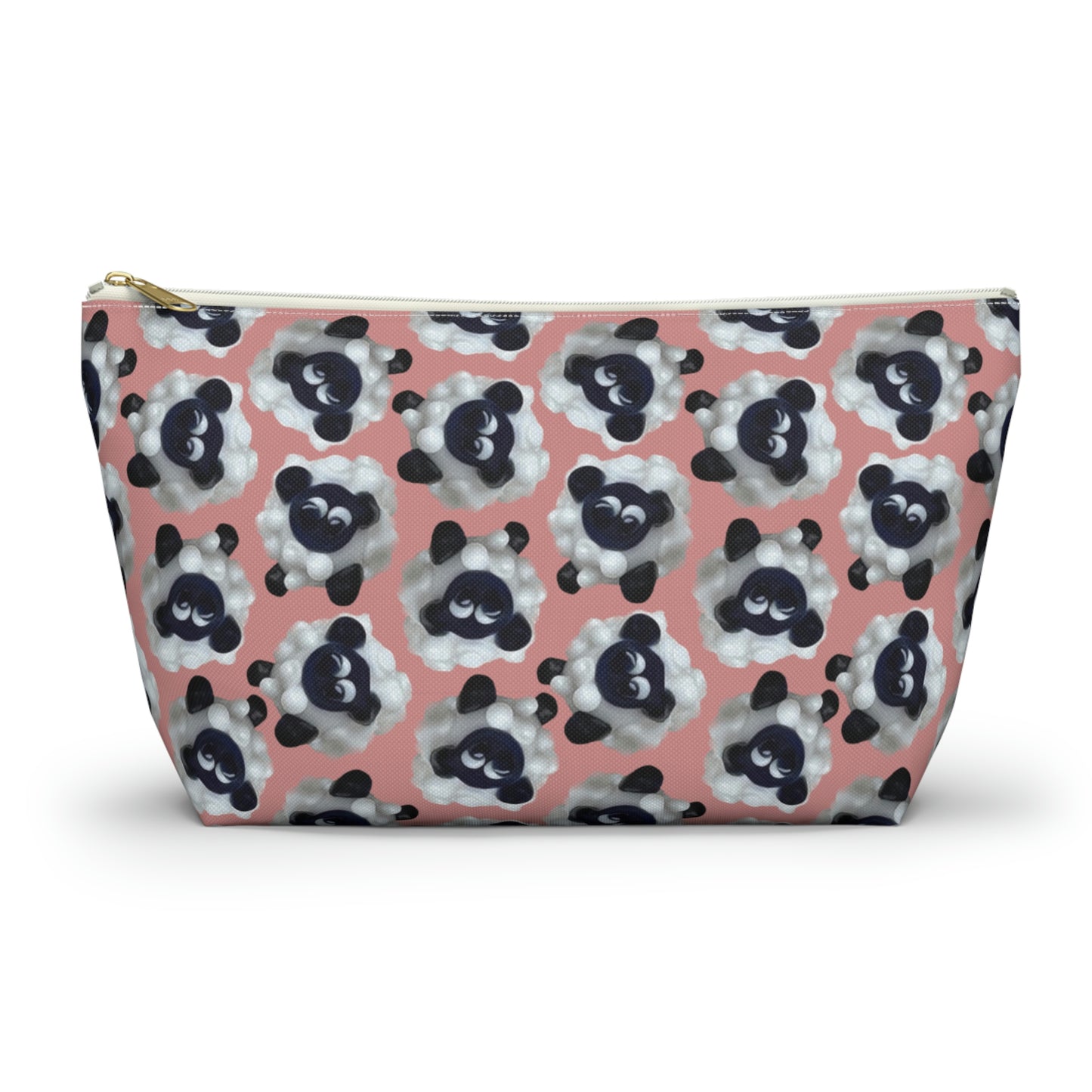 Accessory Pouch Sheep with Pink Background