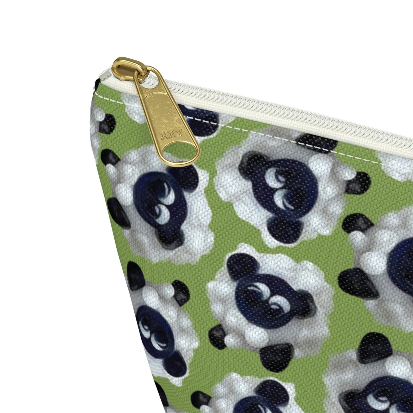 Accessory Pouch Sheep with Green Background