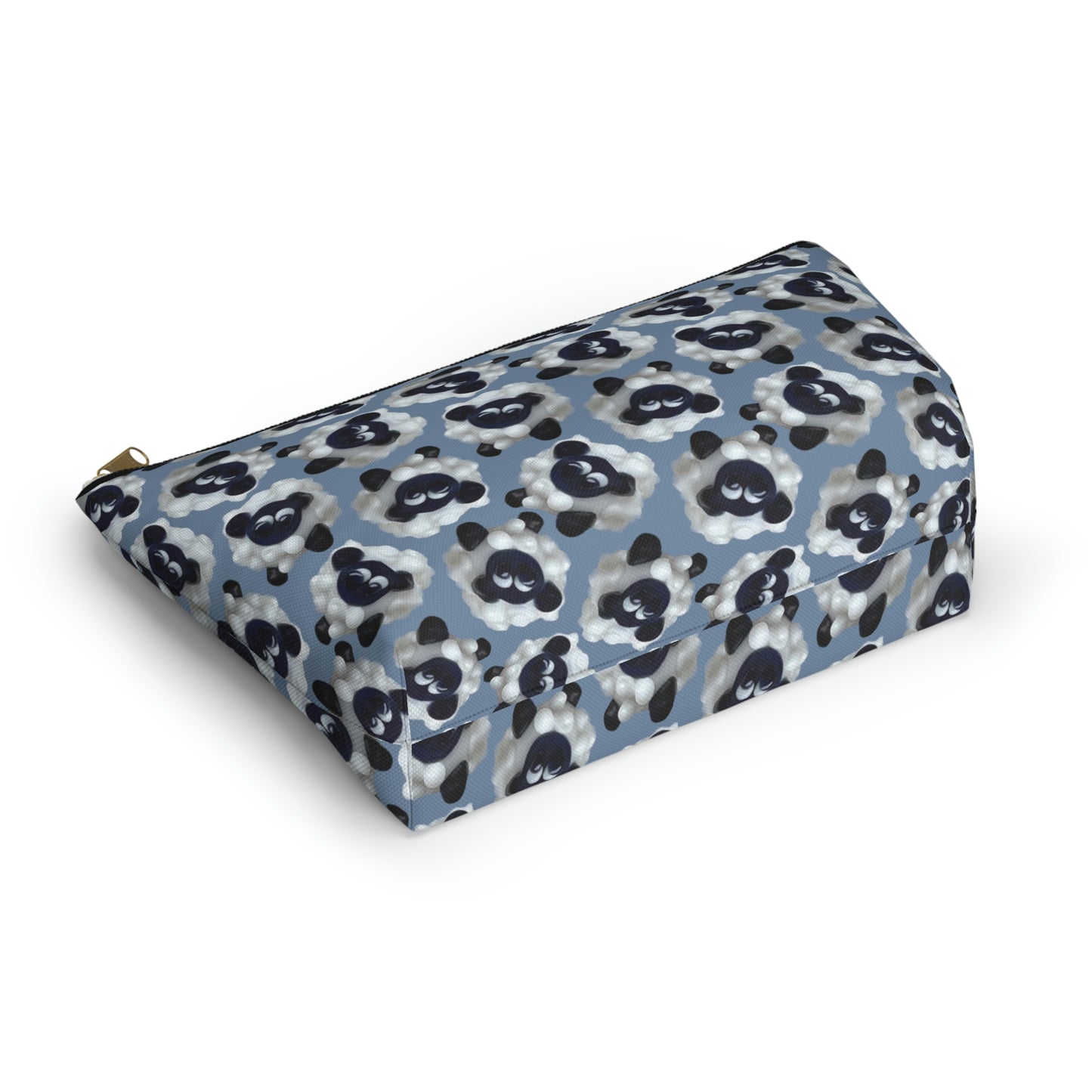 Accessory Pouch Sheep with Blue Background