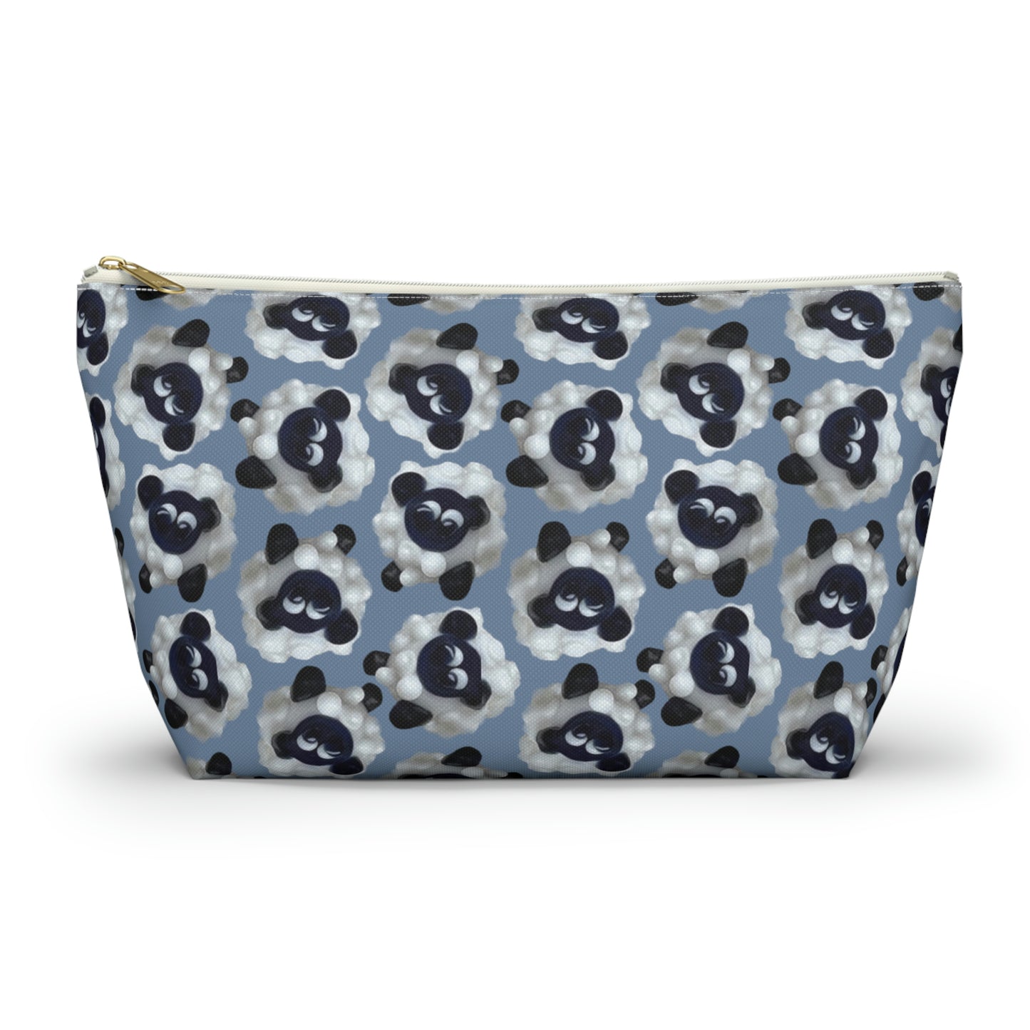 Accessory Pouch Sheep with Blue Background