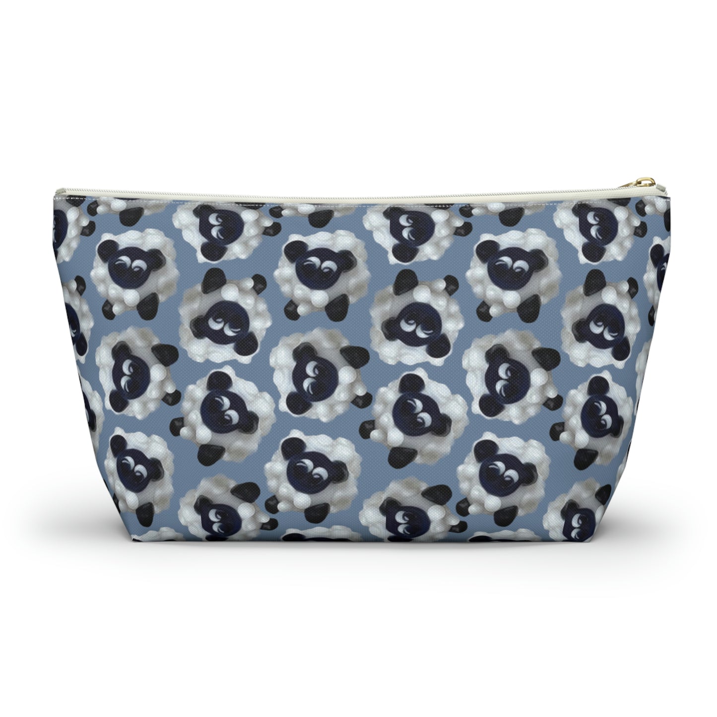 Accessory Pouch Sheep with Blue Background
