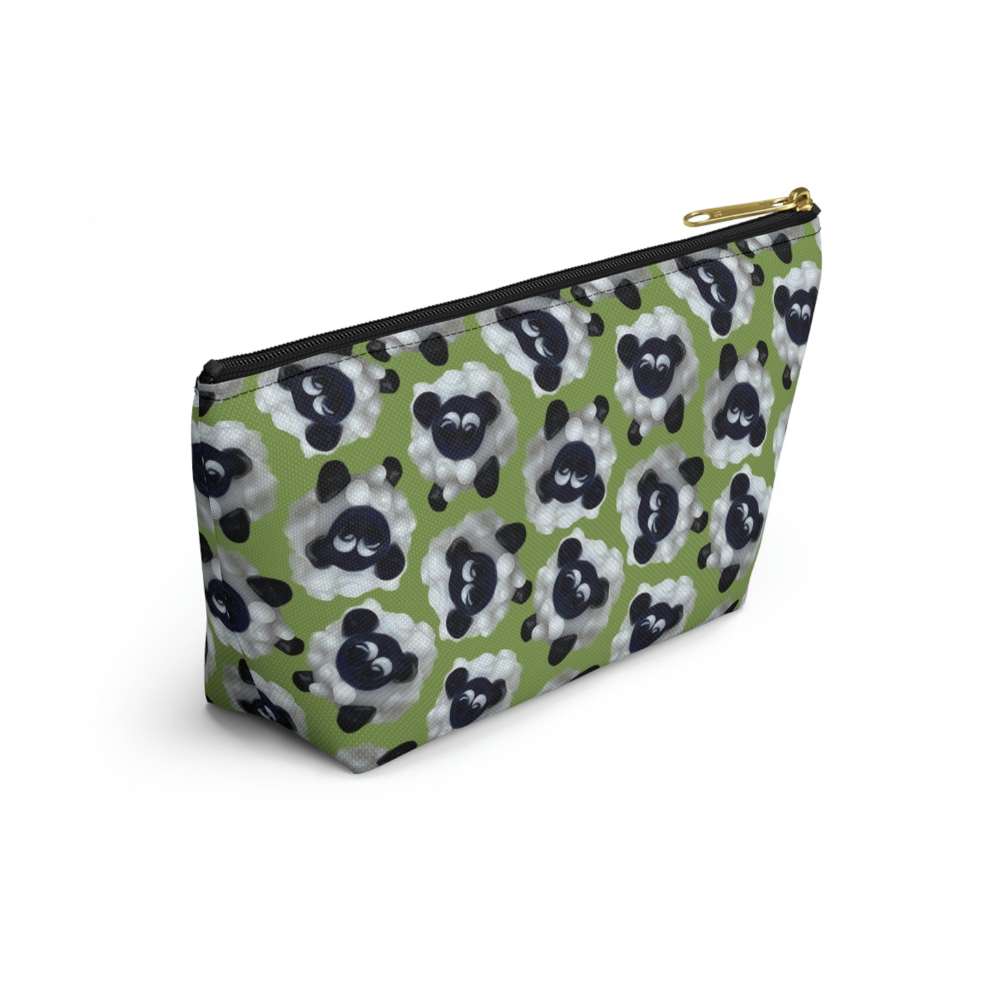 Accessory Pouch Sheep with Green Background