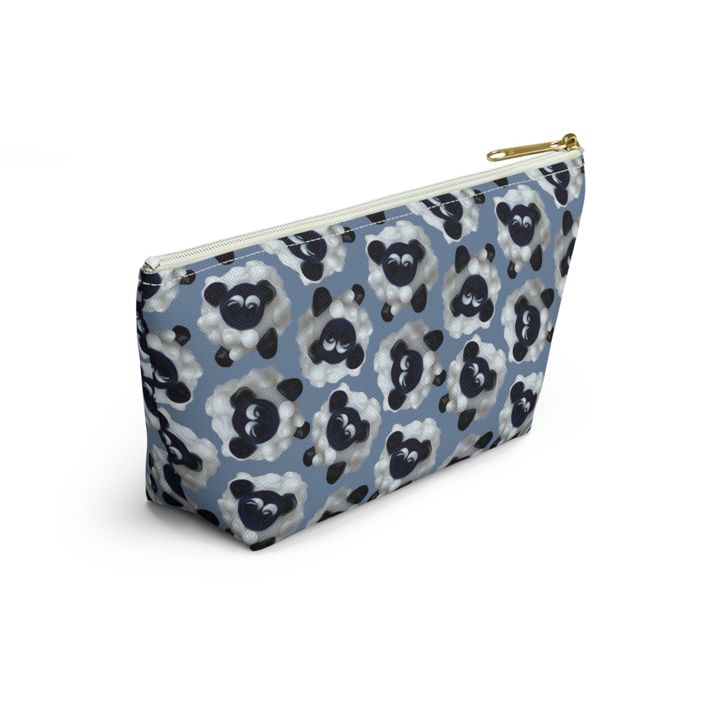 Accessory Pouch Sheep with Blue Background