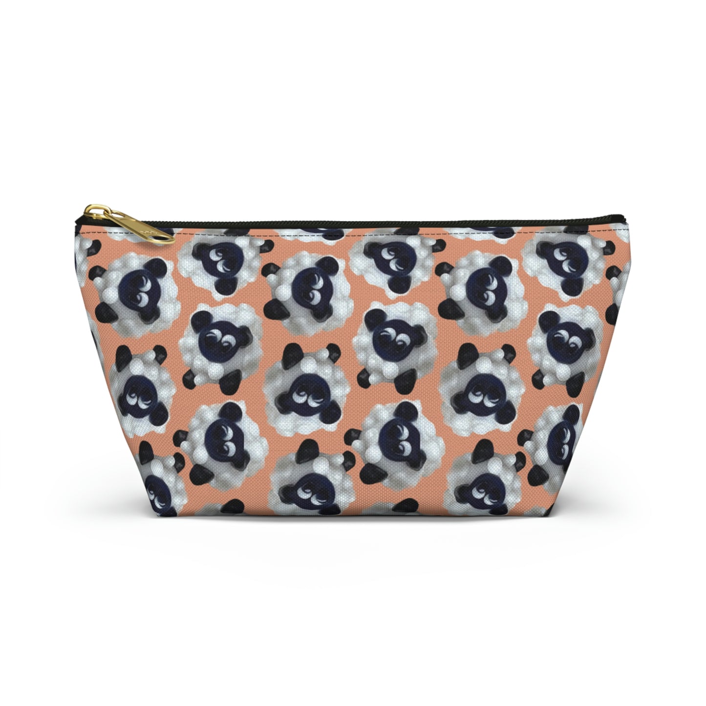 Accessory Pouch Sheep with Apricot Background