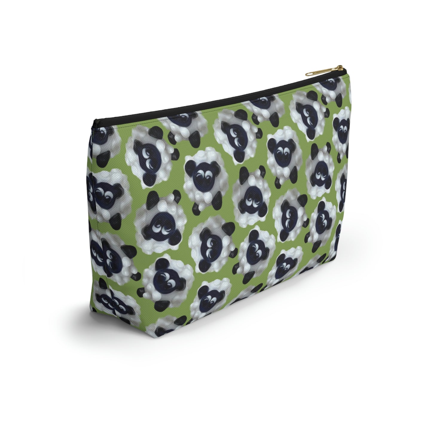 Accessory Pouch Sheep with Green Background