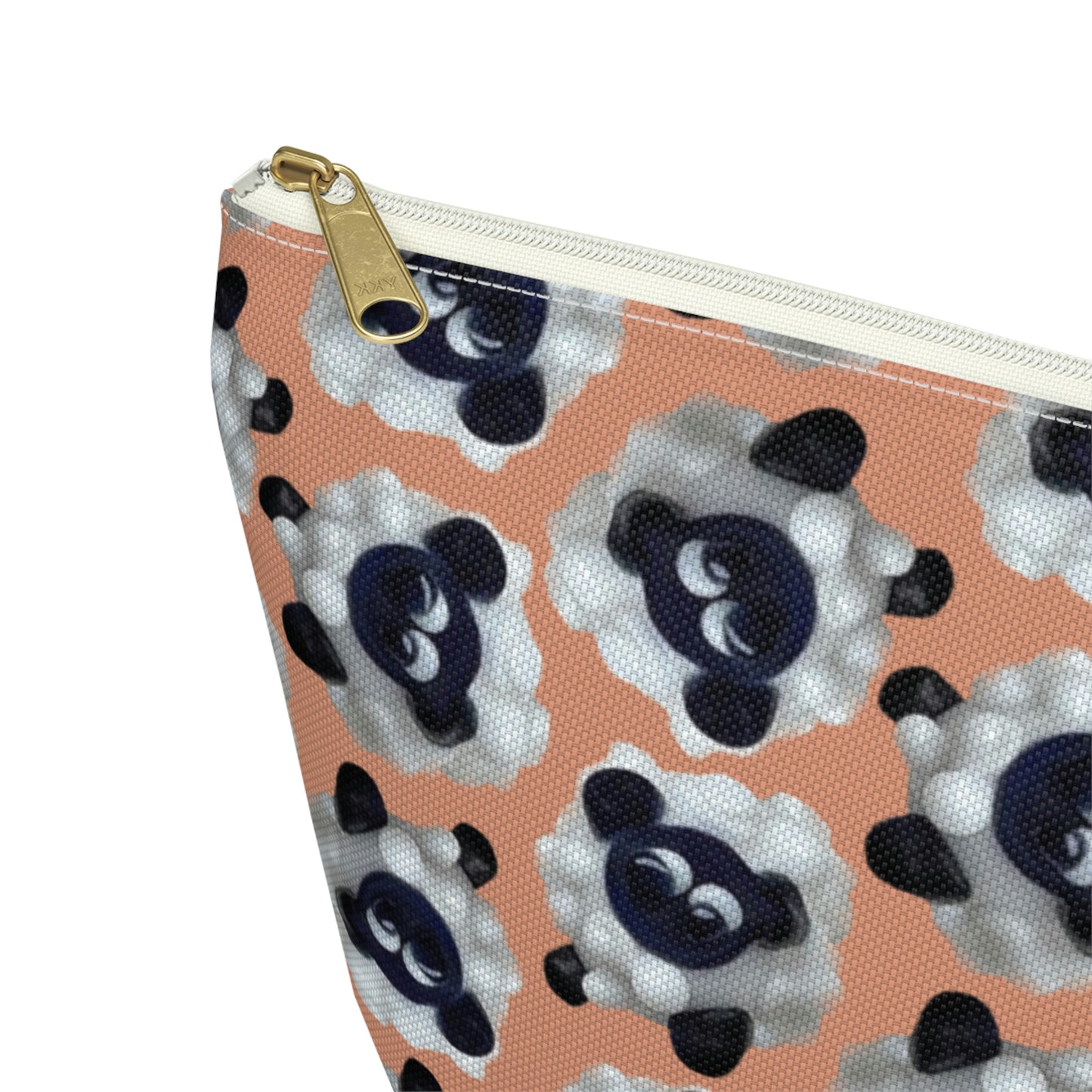 Accessory Pouch Sheep with Apricot Background