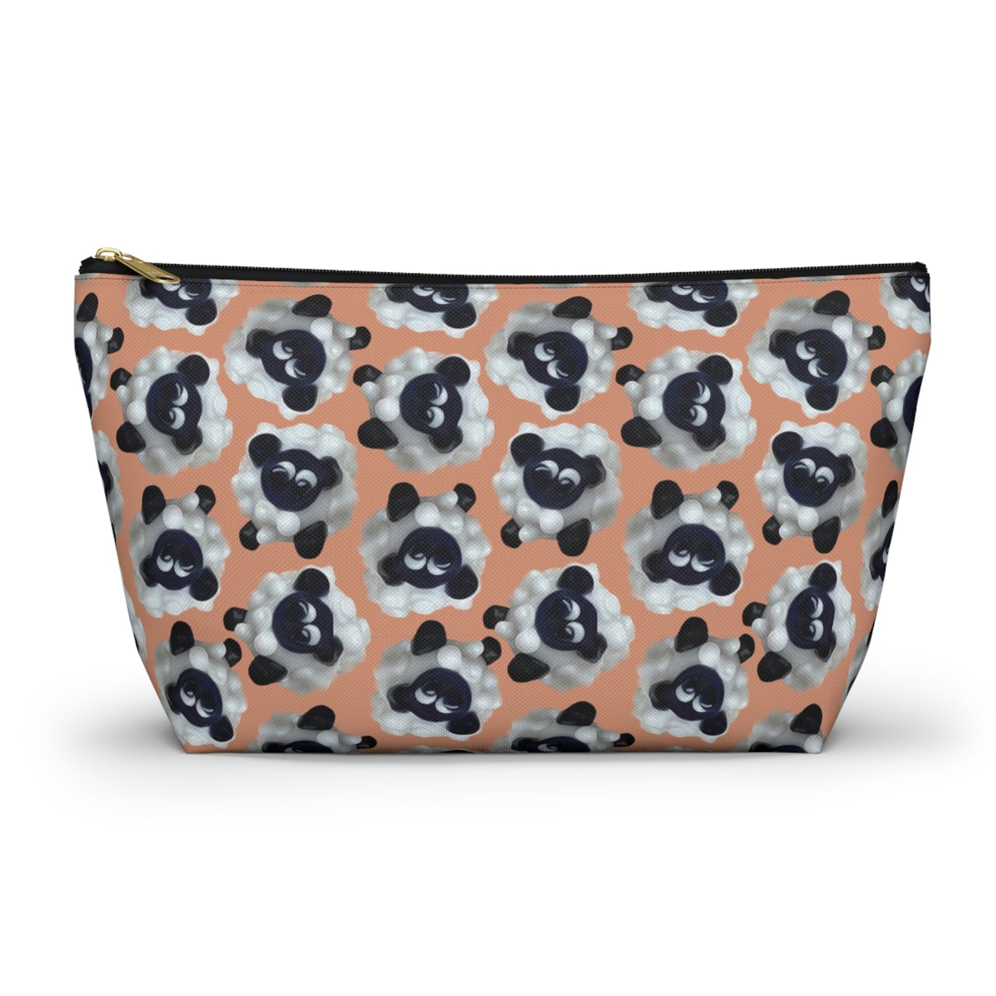 Accessory Pouch Sheep with Apricot Background