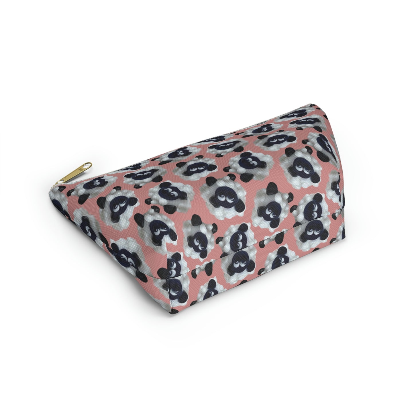 Accessory Pouch Sheep with Pink Background