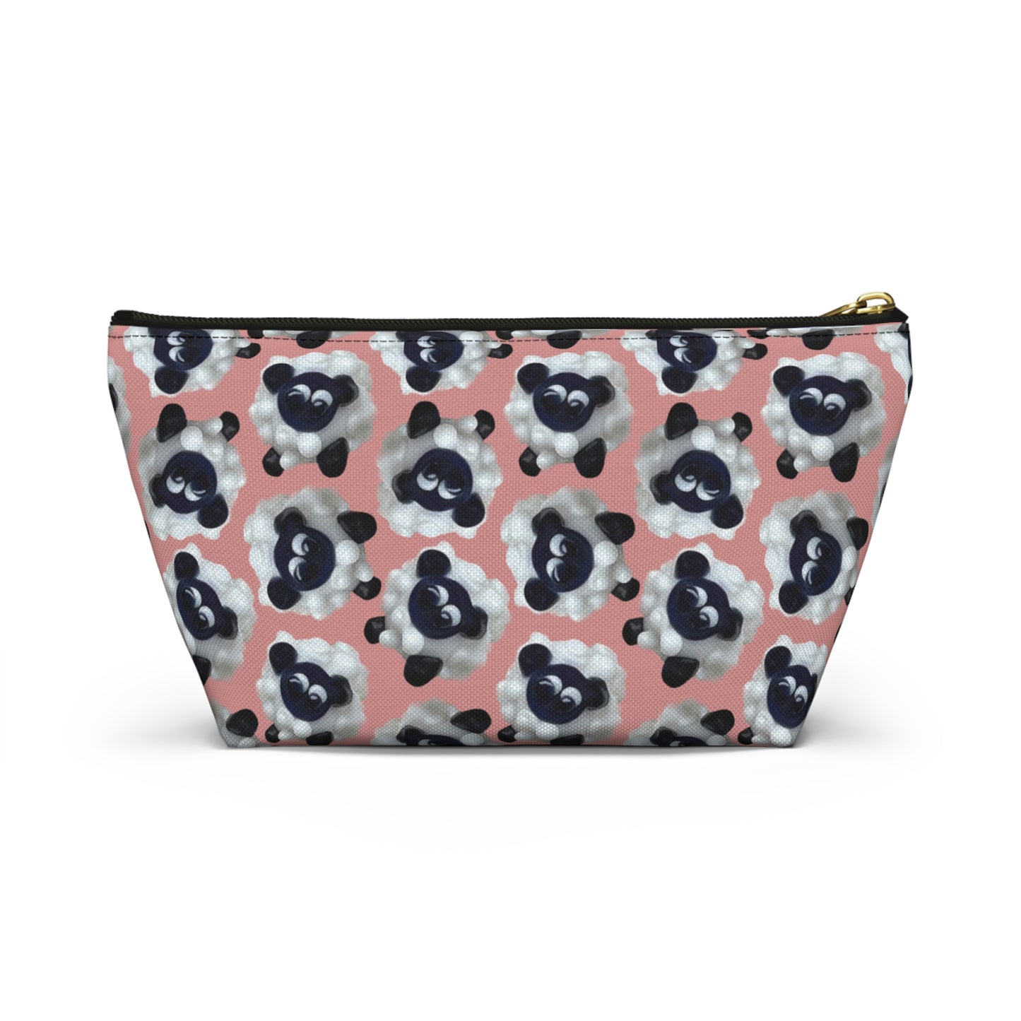 Accessory Pouch Sheep with Pink Background