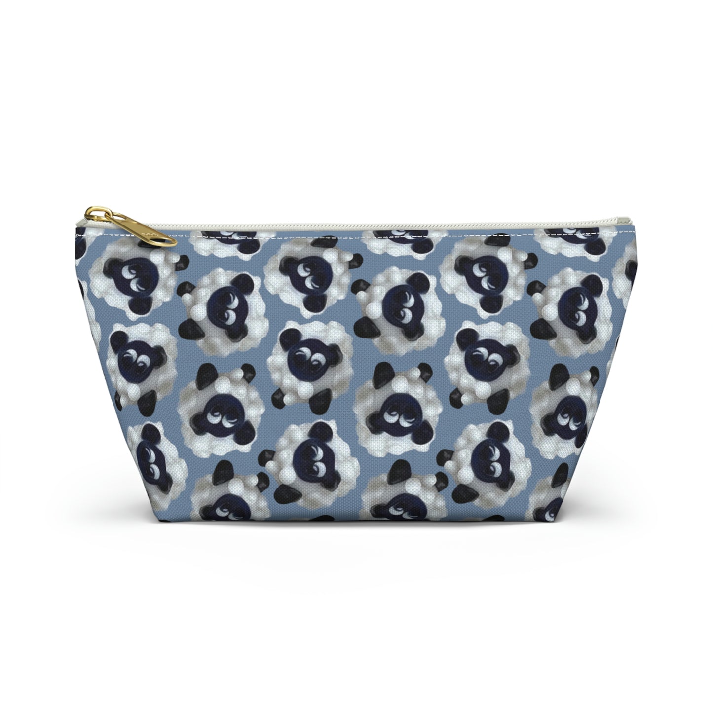 Accessory Pouch Sheep with Blue Background