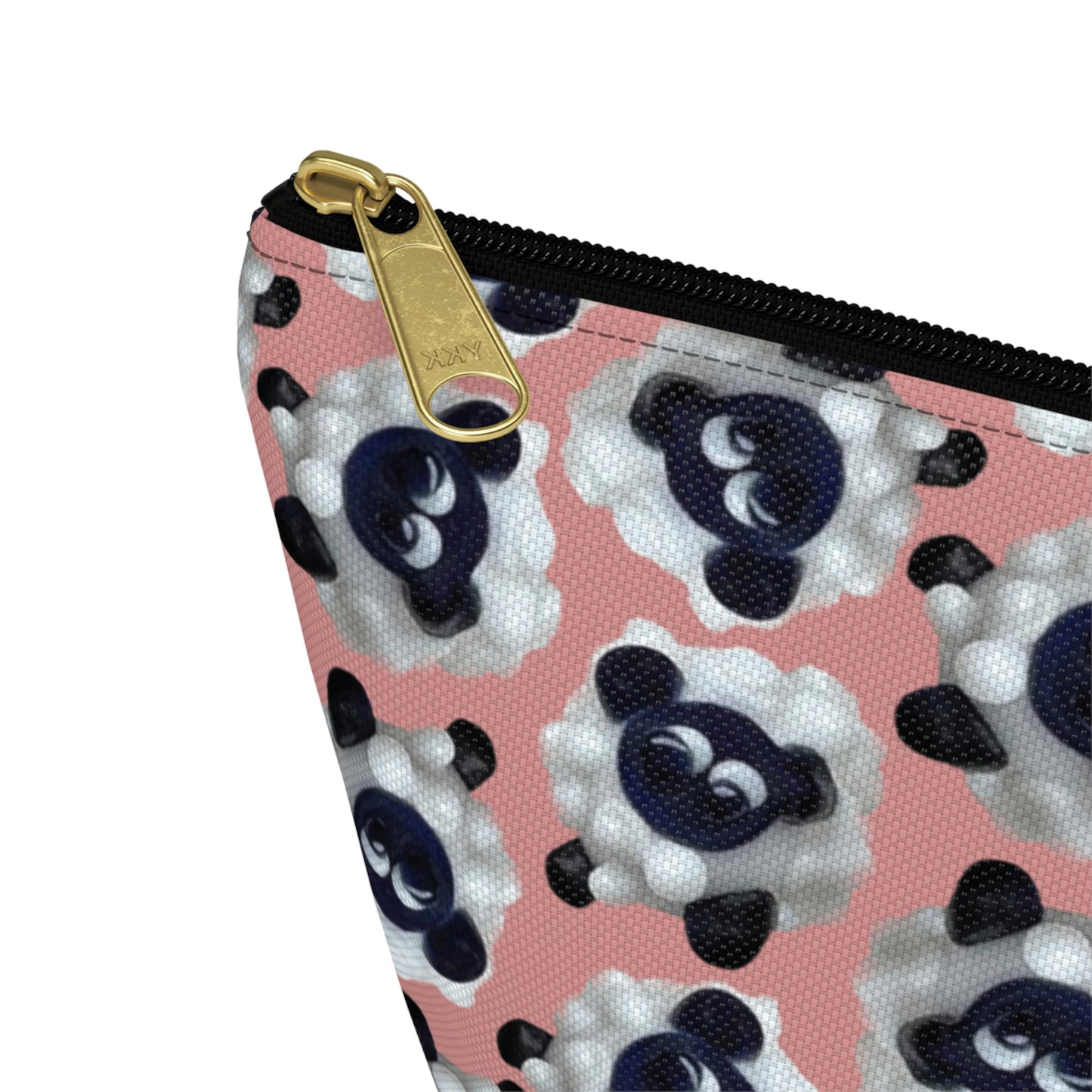 Accessory Pouch Sheep with Pink Background