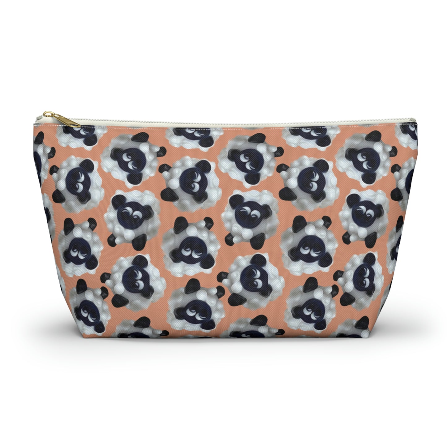Accessory Pouch Sheep with Apricot Background
