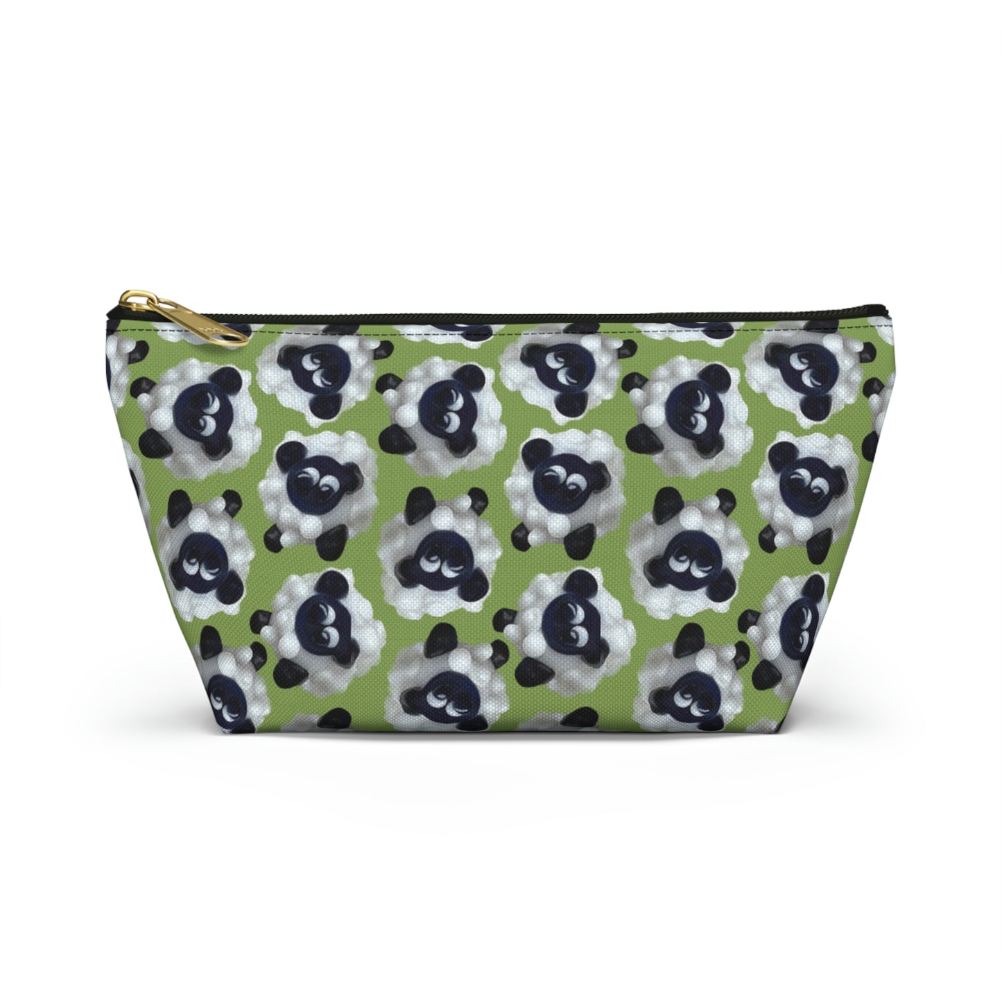 Accessory Pouch Sheep with Green Background