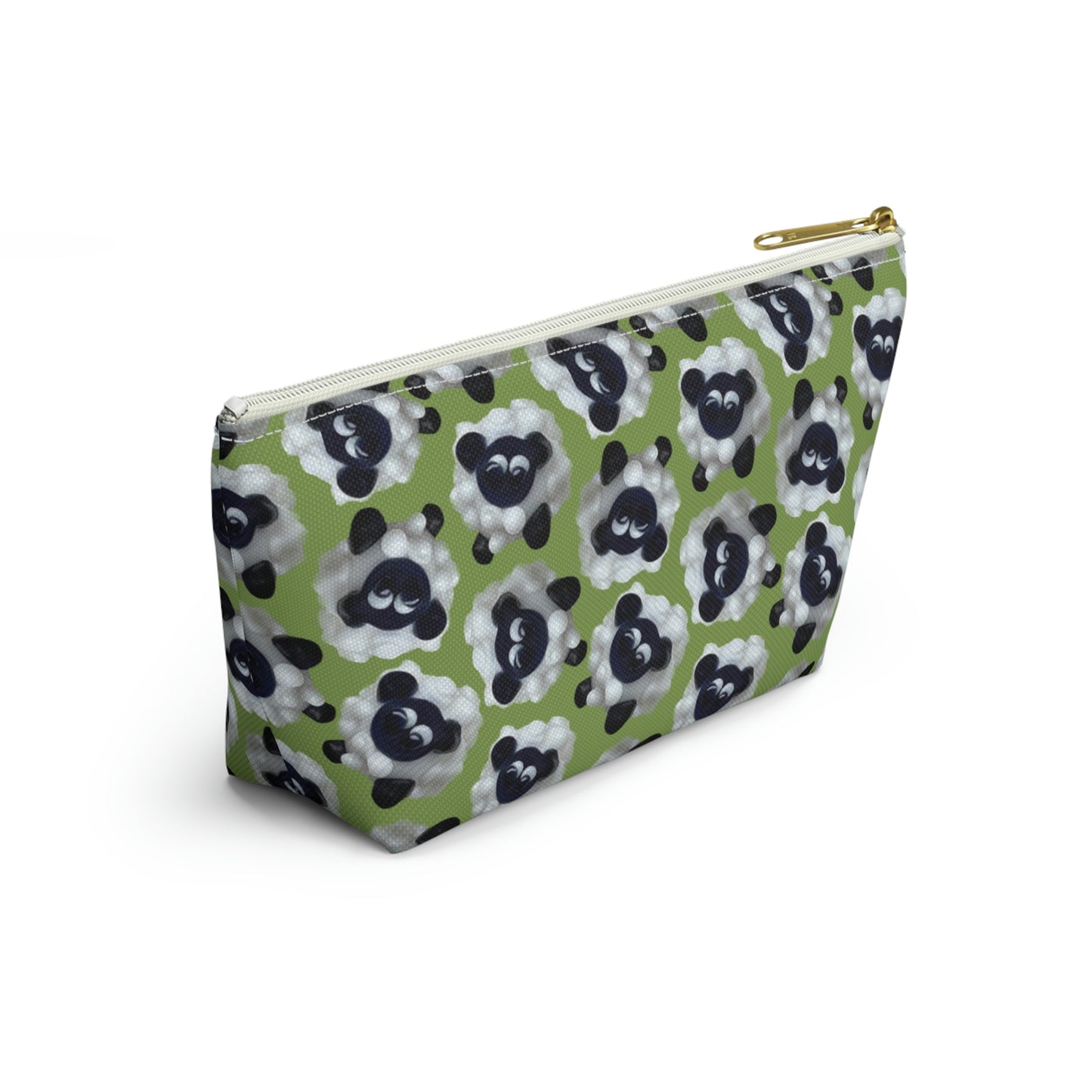 Accessory Pouch Sheep with Green Background
