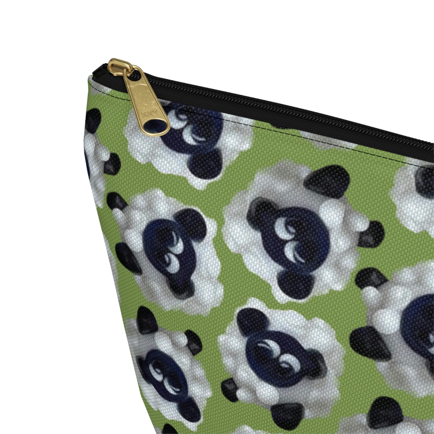 Accessory Pouch Sheep with Green Background