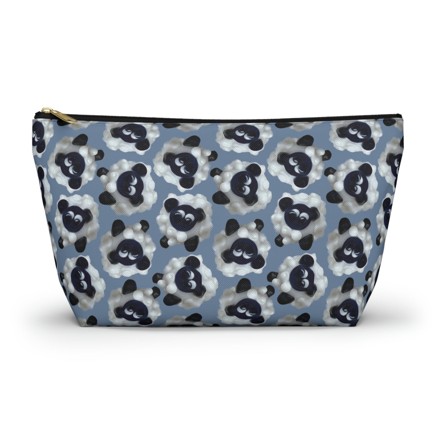 Accessory Pouch Sheep with Blue Background