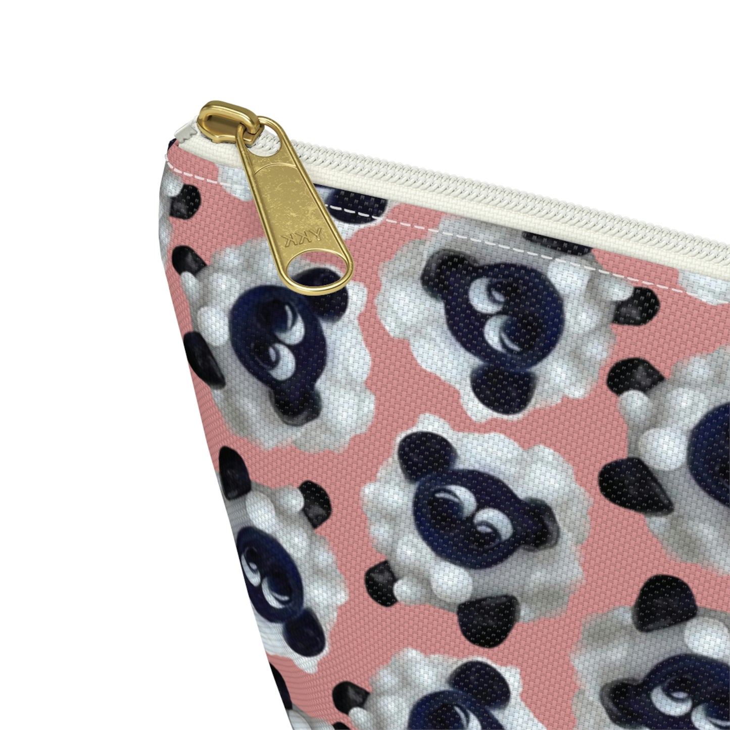 Accessory Pouch Sheep with Pink Background