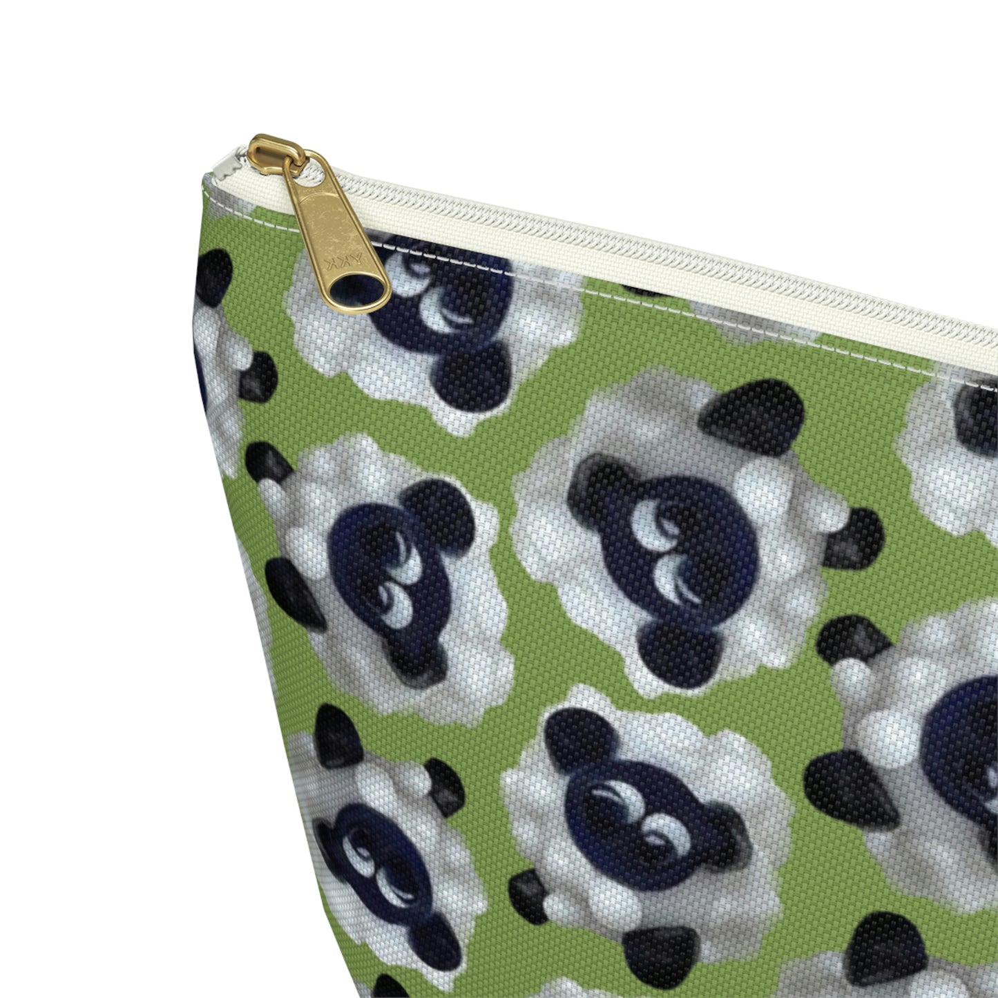 Accessory Pouch Sheep with Green Background