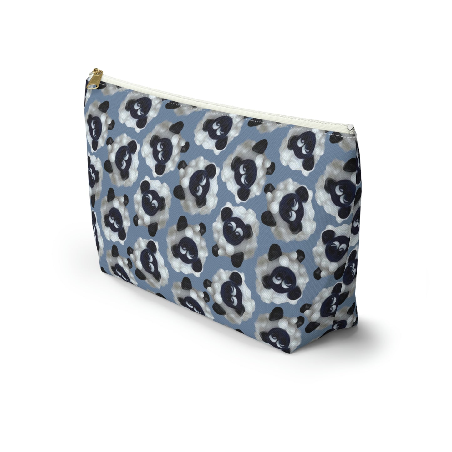 Accessory Pouch Sheep with Blue Background