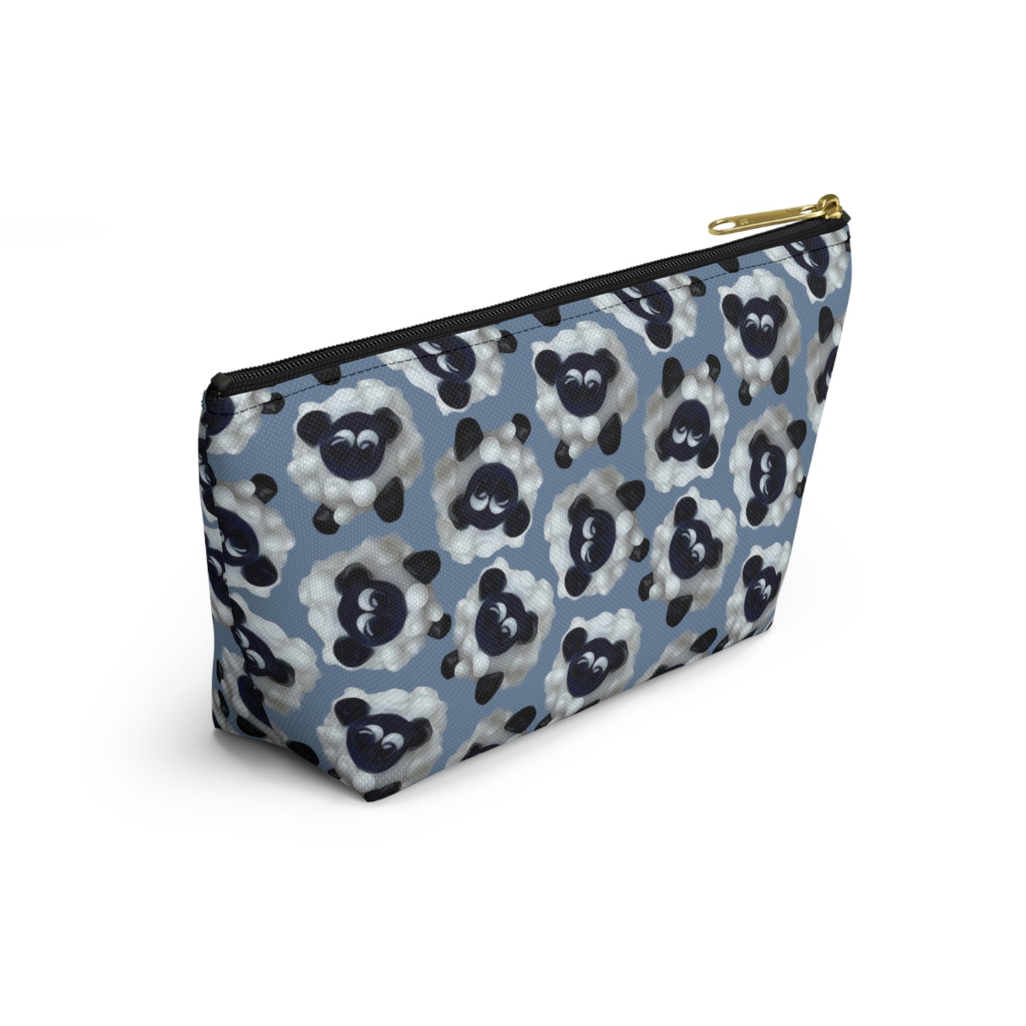 Accessory Pouch Sheep with Blue Background