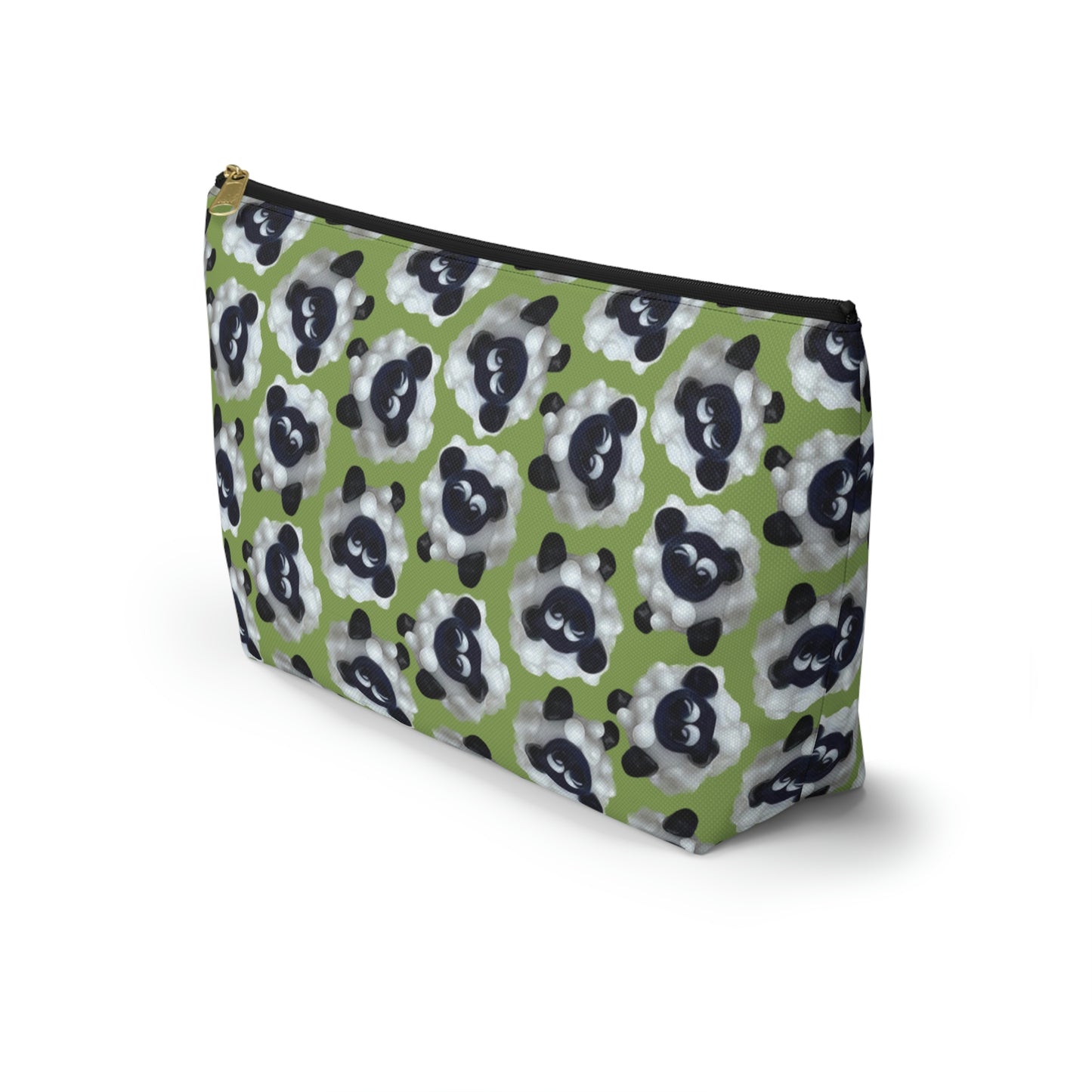 Accessory Pouch Sheep with Green Background