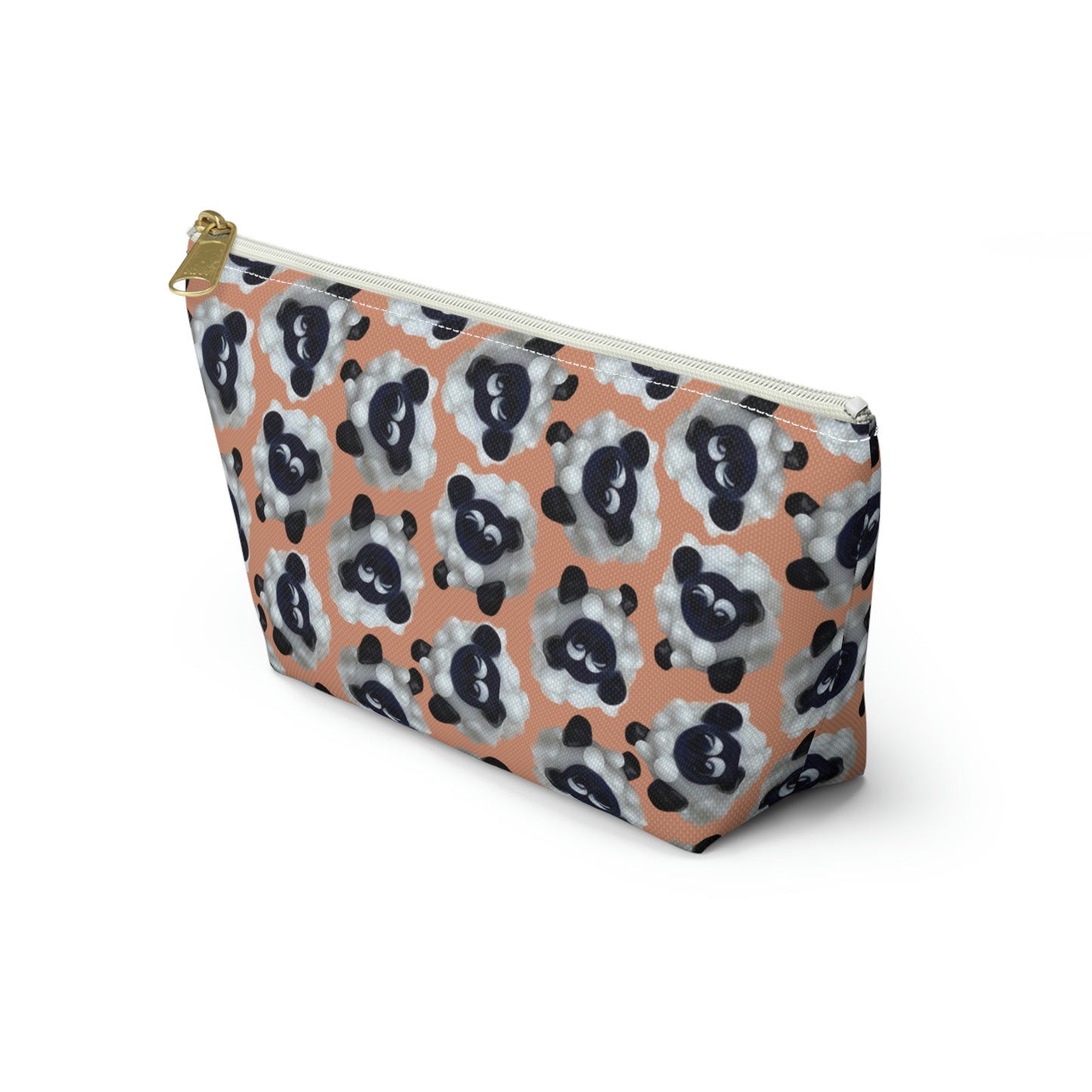 Accessory Pouch Sheep with Apricot Background