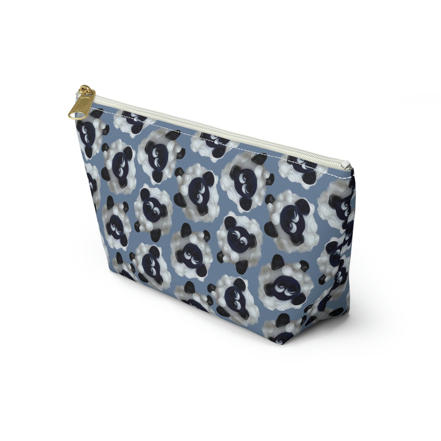 Accessory Pouch Sheep with Blue Background