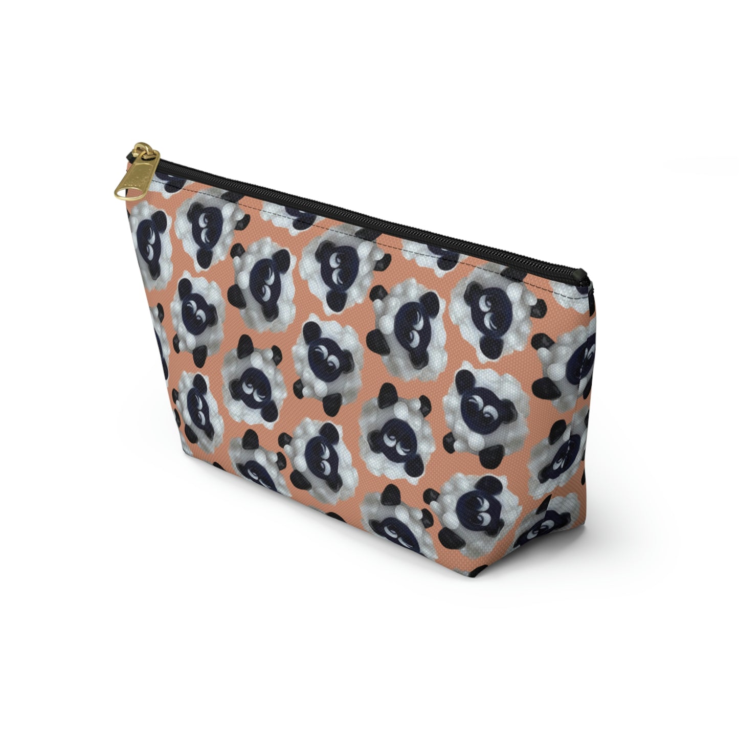 Accessory Pouch Sheep with Apricot Background