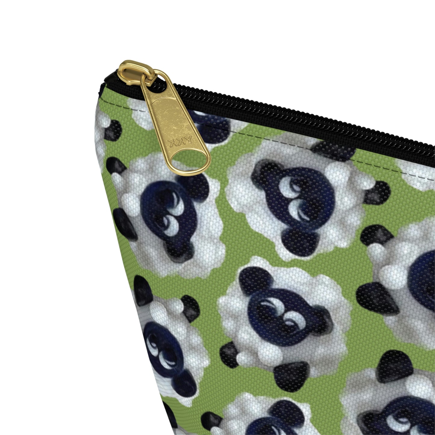 Accessory Pouch Sheep with Green Background