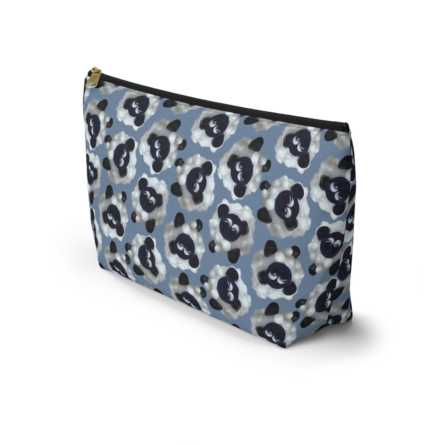 Accessory Pouch Sheep with Blue Background