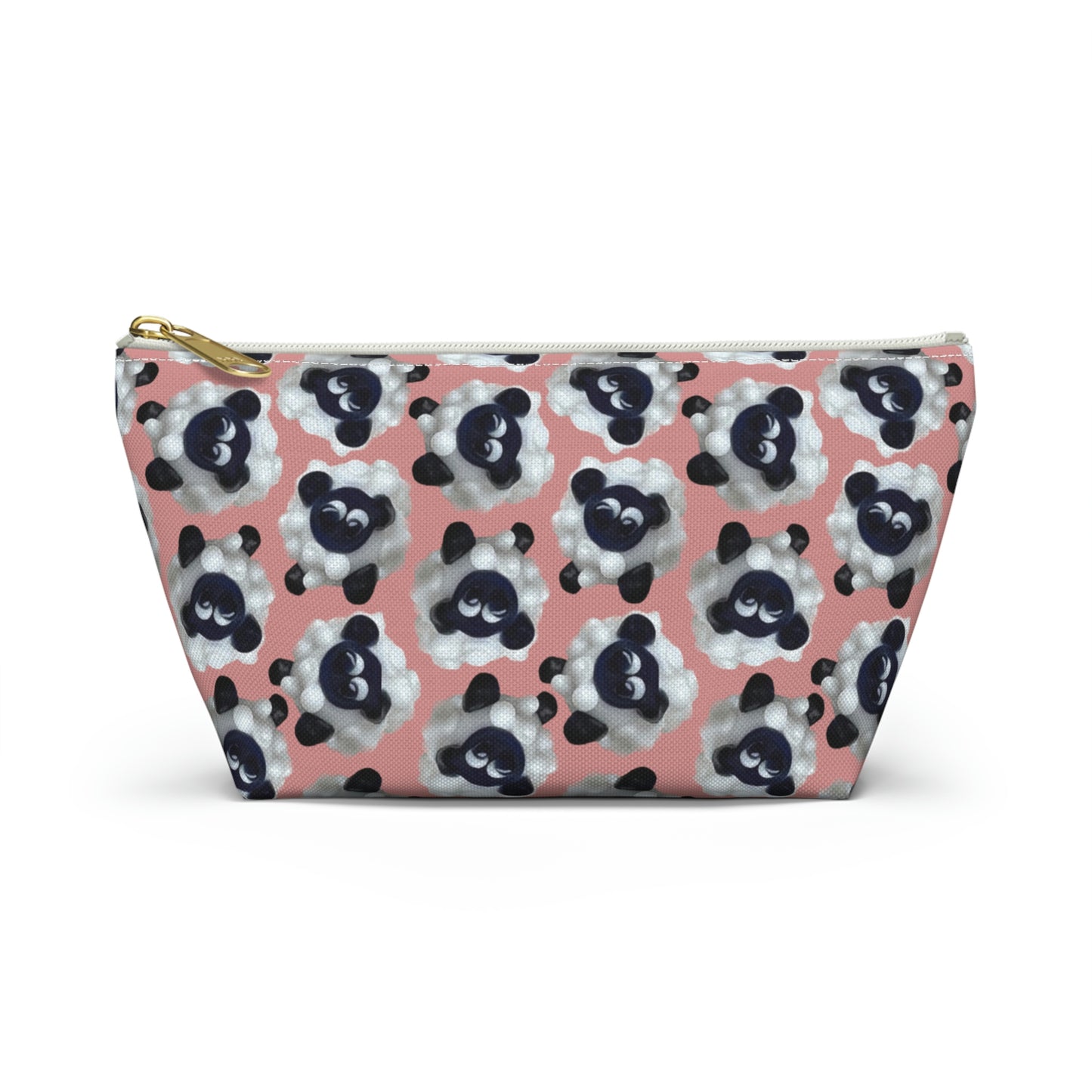 Accessory Pouch Sheep with Pink Background