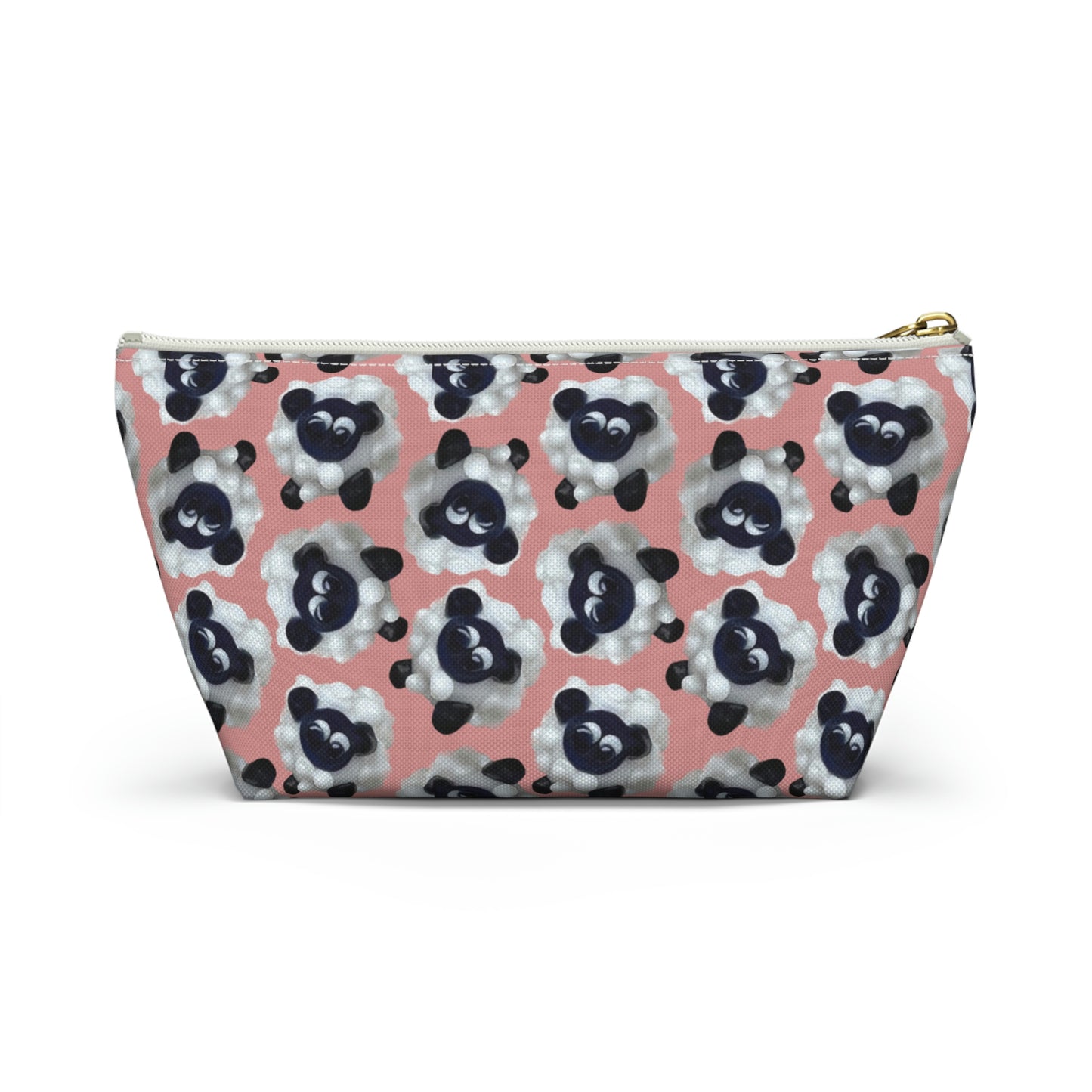 Accessory Pouch Sheep with Pink Background