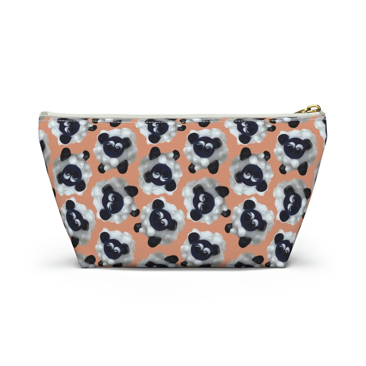 Accessory Pouch Sheep with Apricot Background